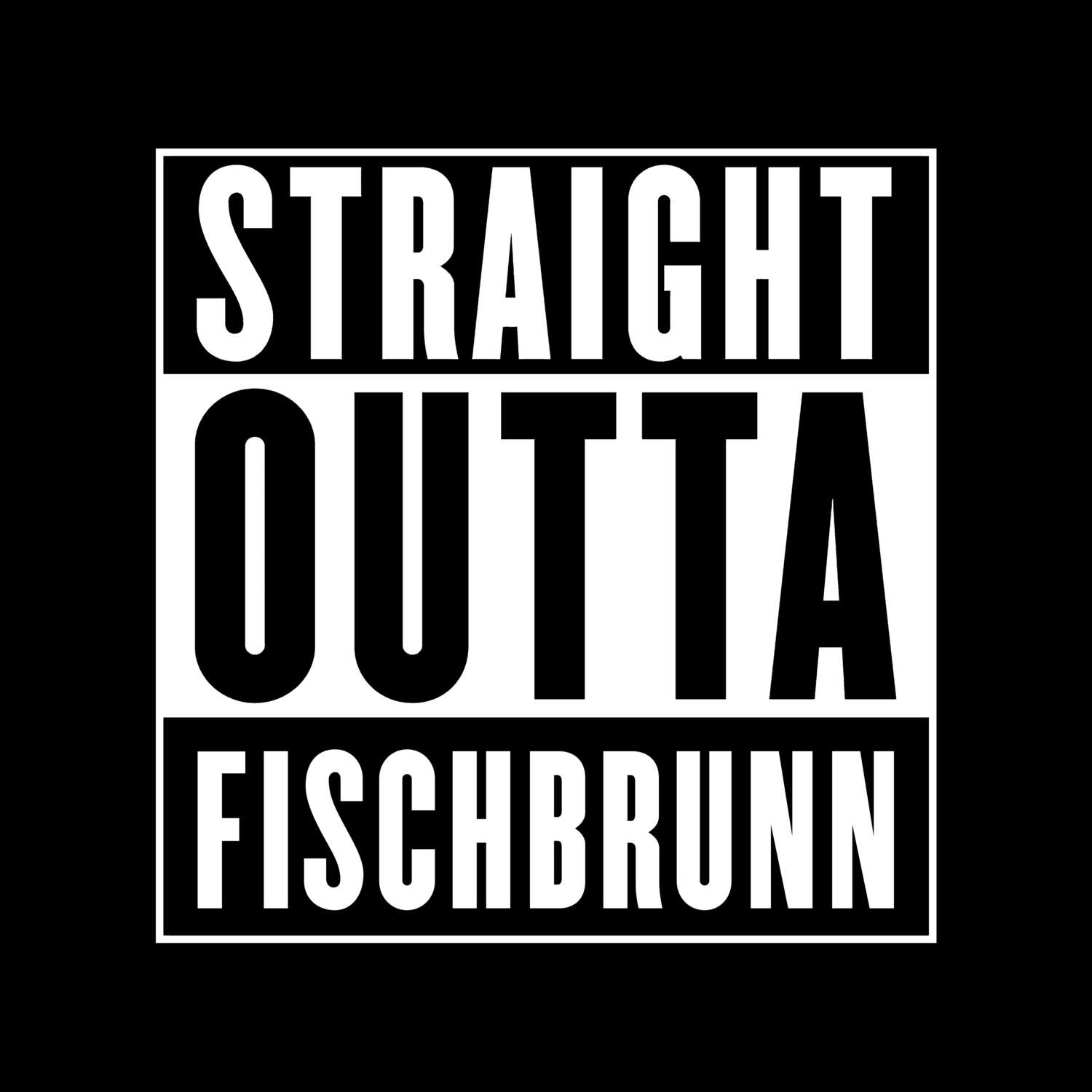 Fischbrunn T-Shirt »Straight Outta«