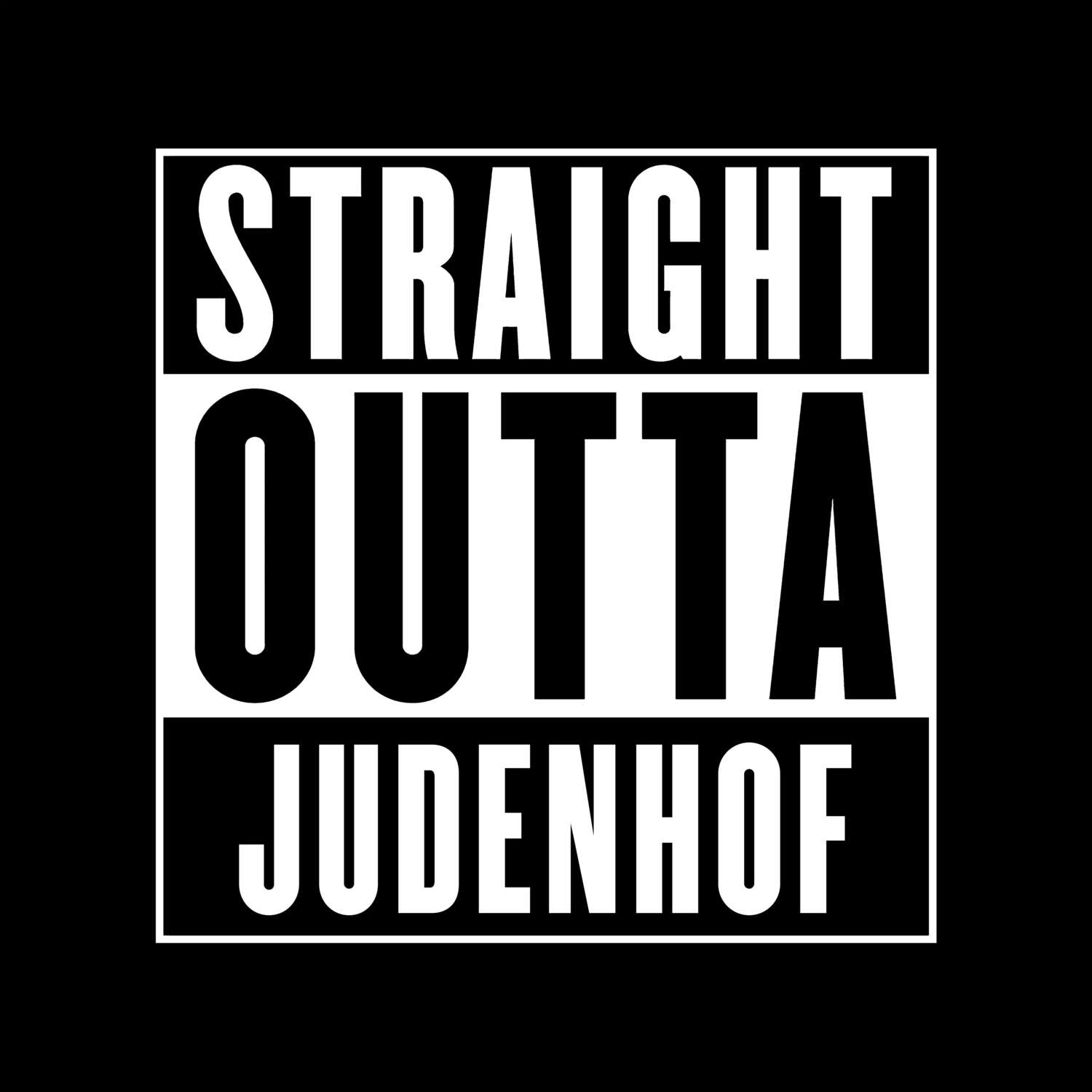 Judenhof T-Shirt »Straight Outta«