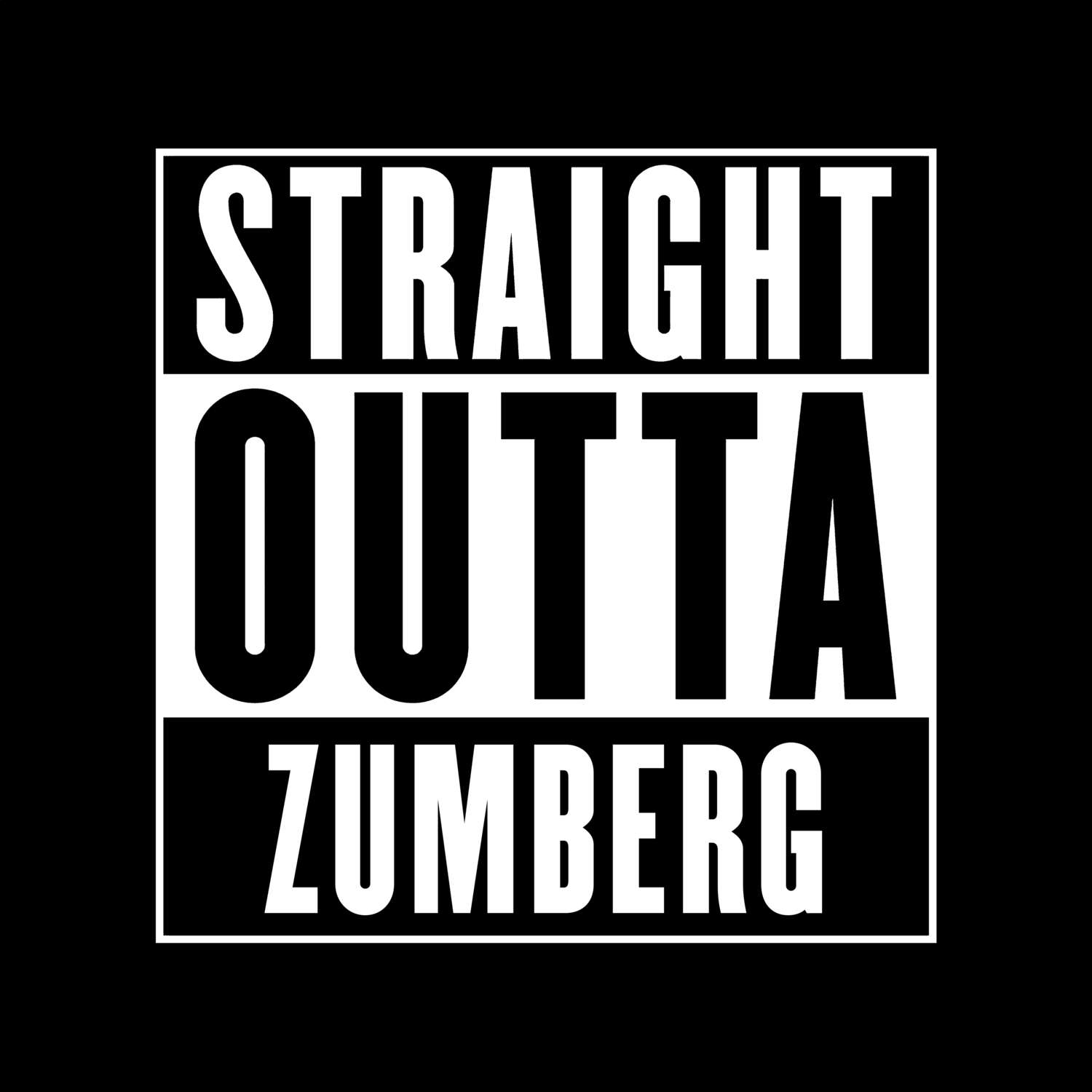 Zumberg T-Shirt »Straight Outta«