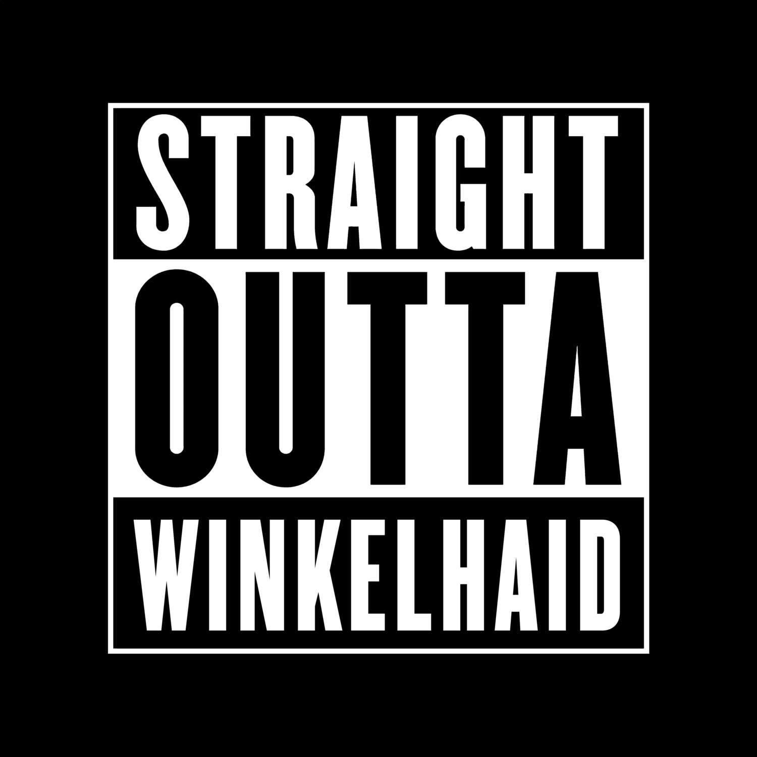 Winkelhaid T-Shirt »Straight Outta«