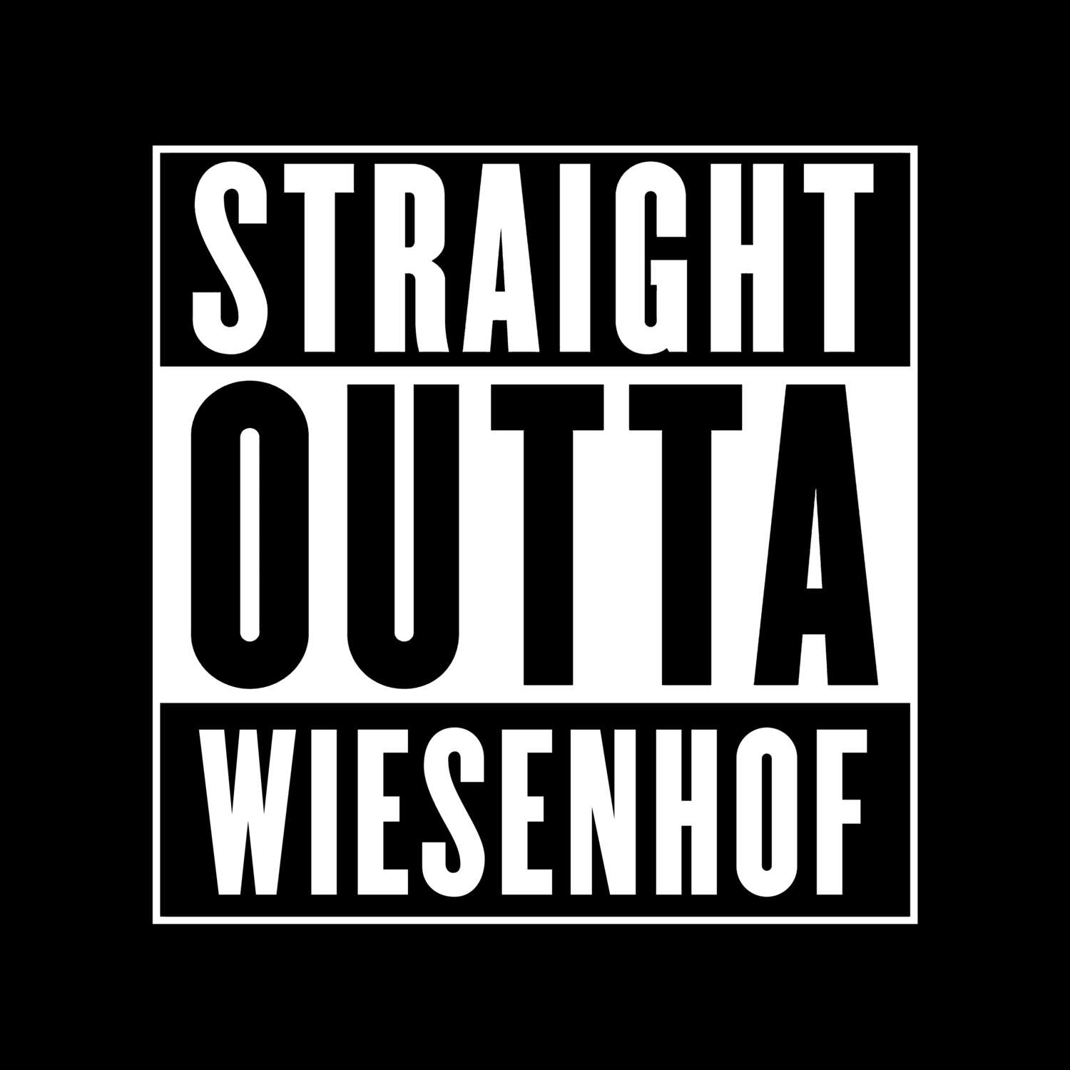 Wiesenhof T-Shirt »Straight Outta«