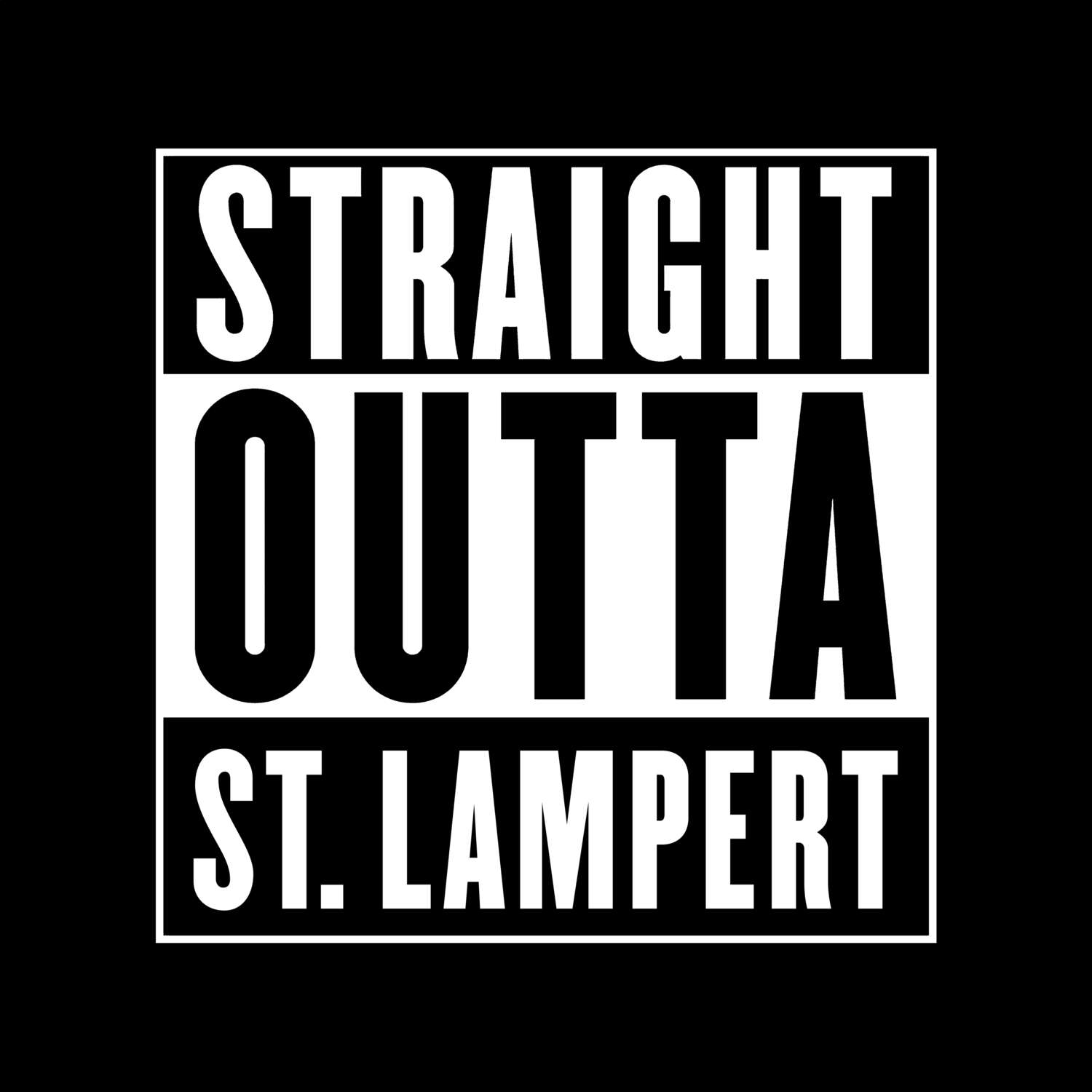 St. Lampert T-Shirt »Straight Outta«