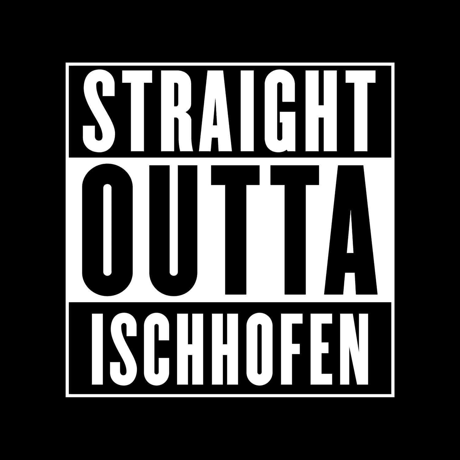 Ischhofen T-Shirt »Straight Outta«