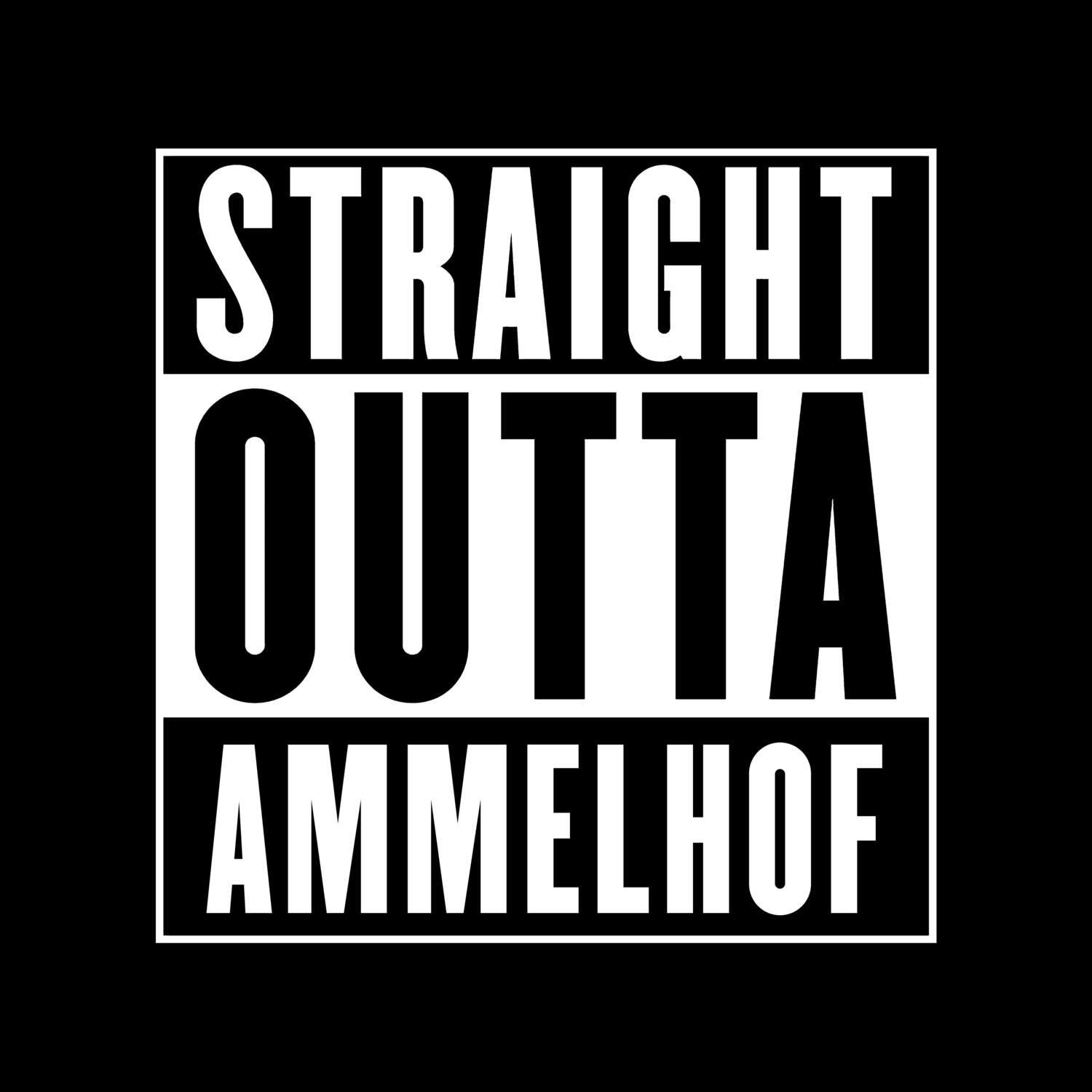 Ammelhof T-Shirt »Straight Outta«