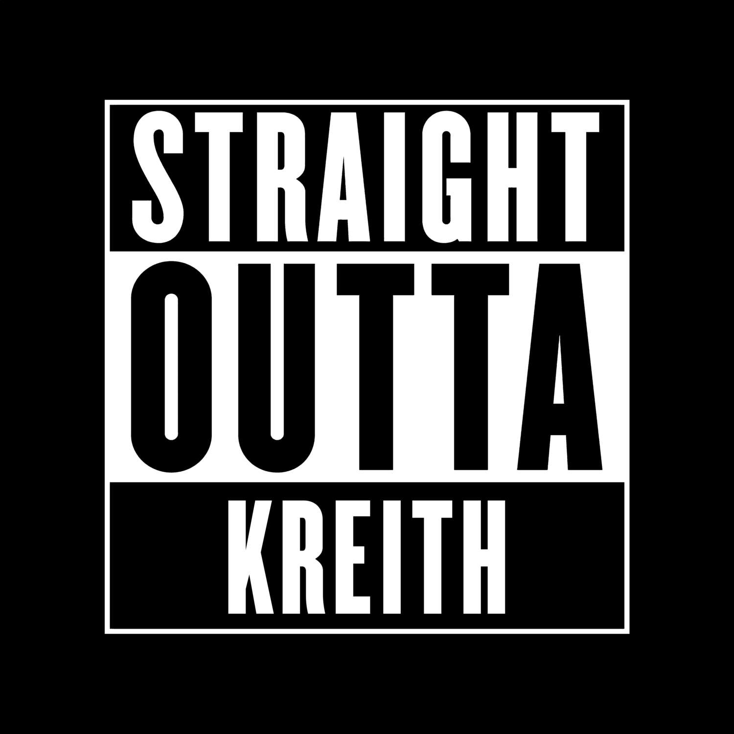 Kreith T-Shirt »Straight Outta«