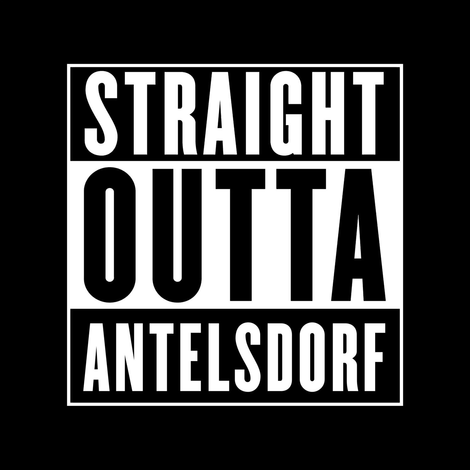 Antelsdorf T-Shirt »Straight Outta«