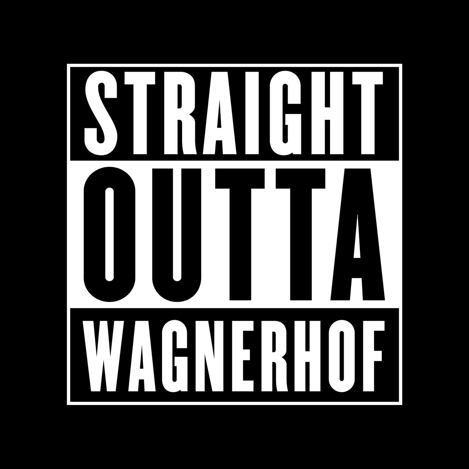 Wagnerhof T-Shirt »Straight Outta«