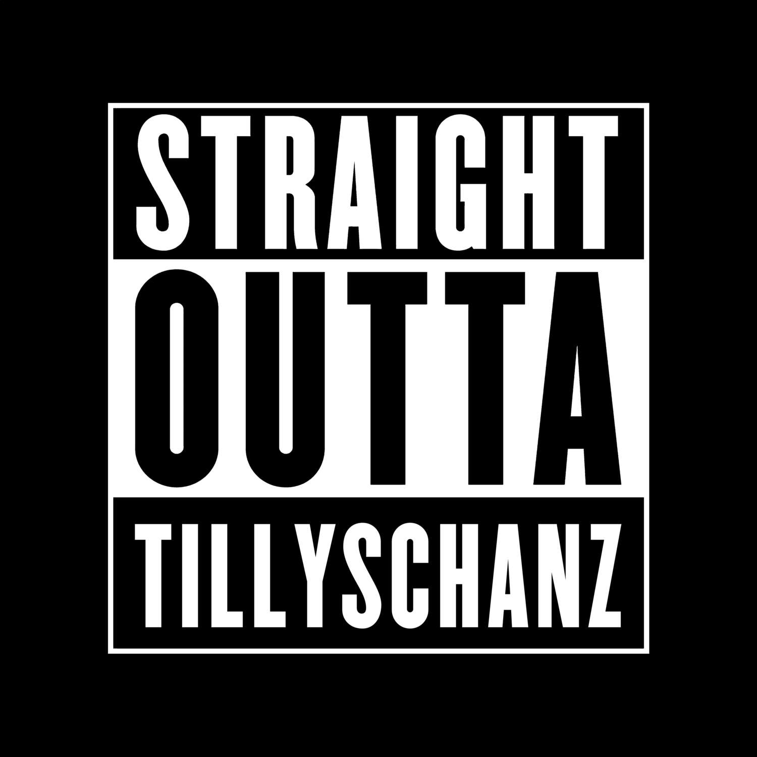 Tillyschanz T-Shirt »Straight Outta«