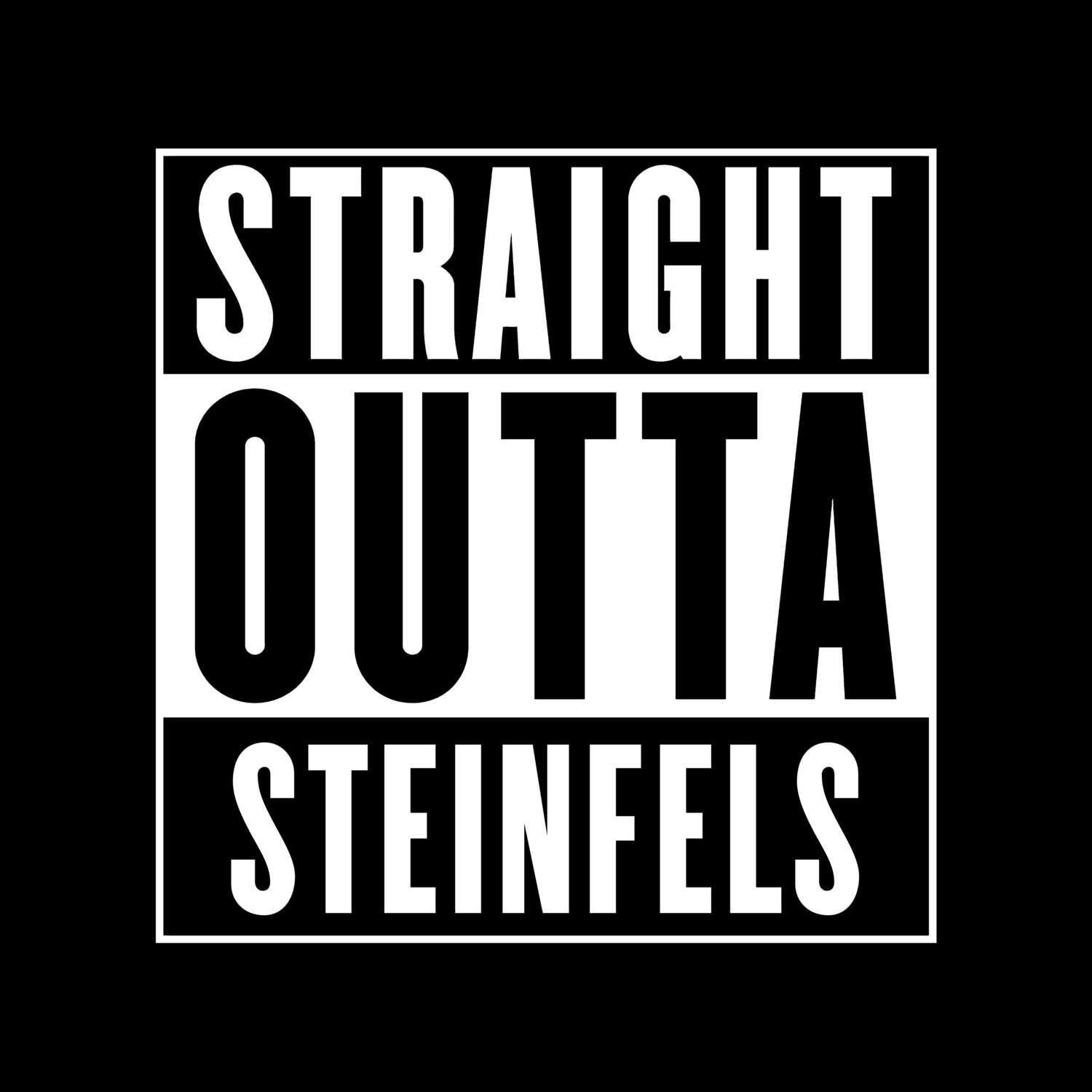 Steinfels T-Shirt »Straight Outta«