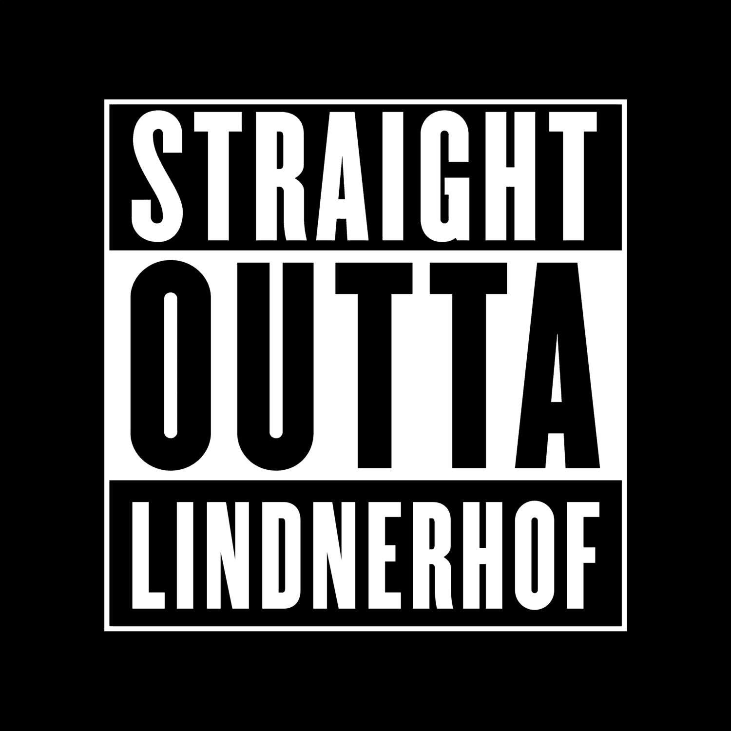 Lindnerhof T-Shirt »Straight Outta«