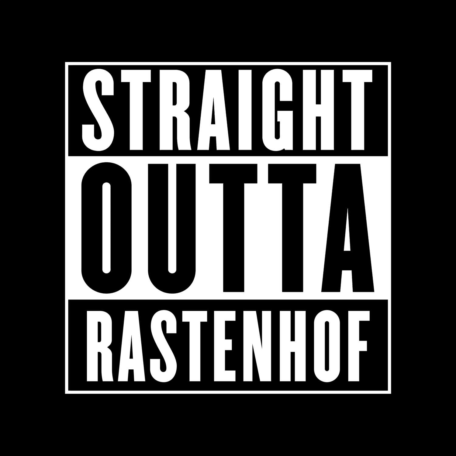 Rastenhof T-Shirt »Straight Outta«