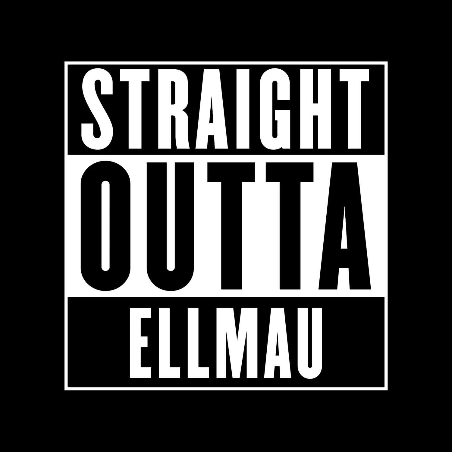Ellmau T-Shirt »Straight Outta«