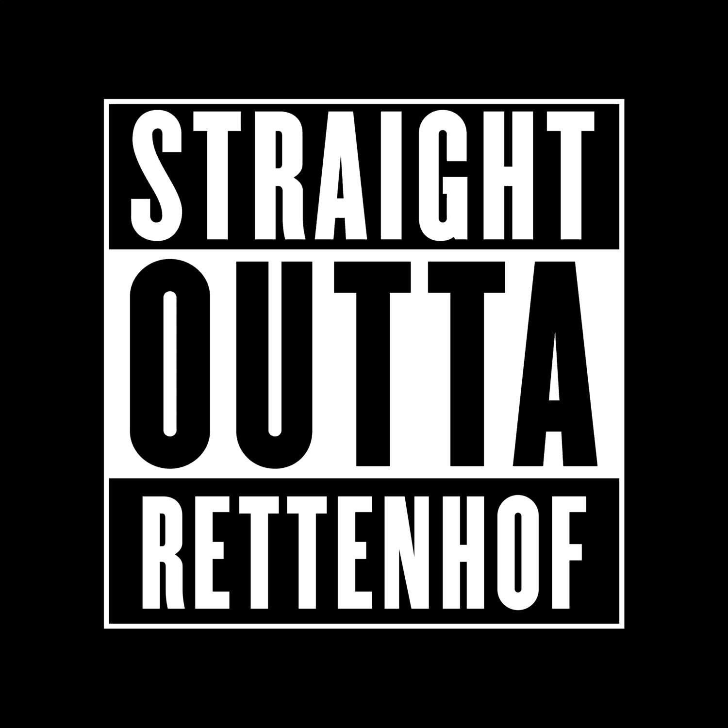 Rettenhof T-Shirt »Straight Outta«