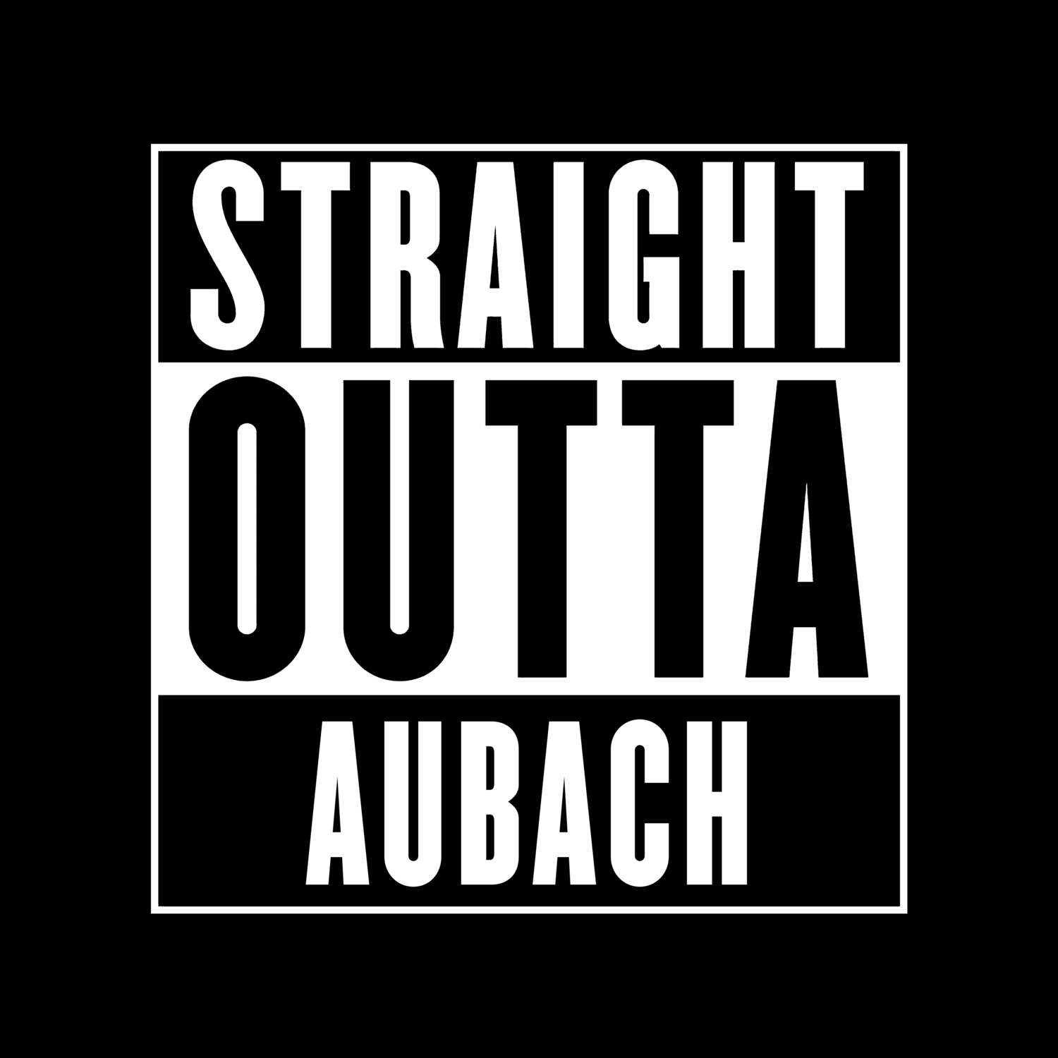 Aubach T-Shirt »Straight Outta«