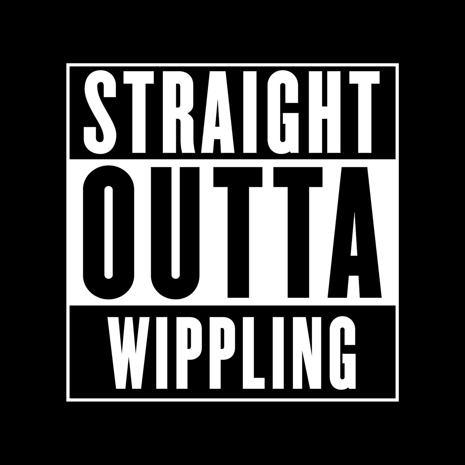 Wippling T-Shirt »Straight Outta«