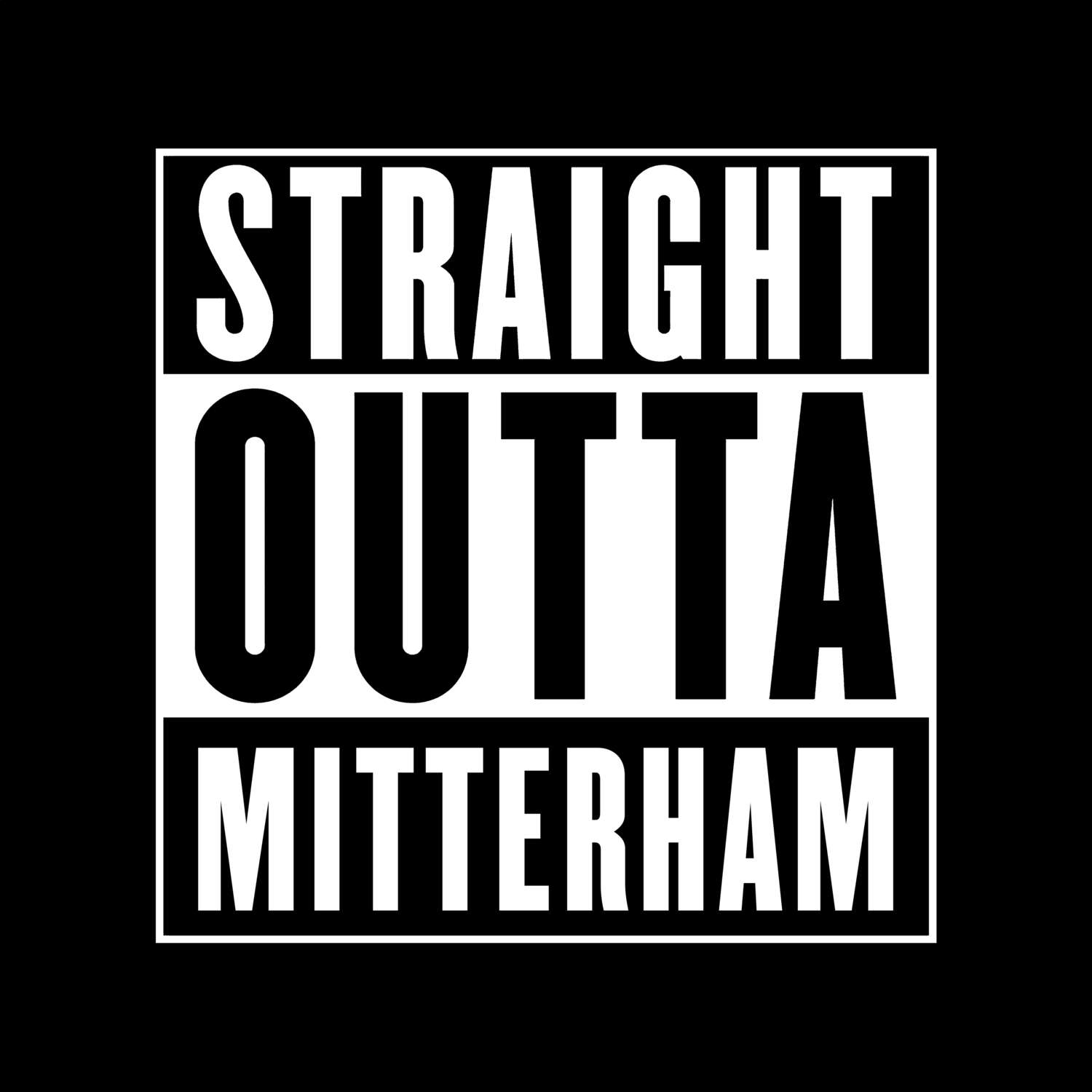 Mitterham T-Shirt »Straight Outta«