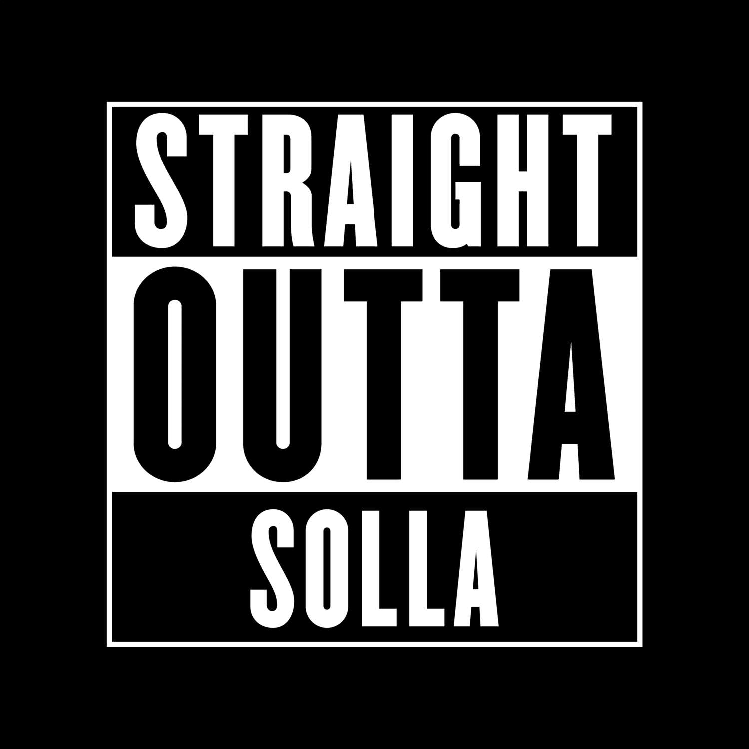 Solla T-Shirt »Straight Outta«