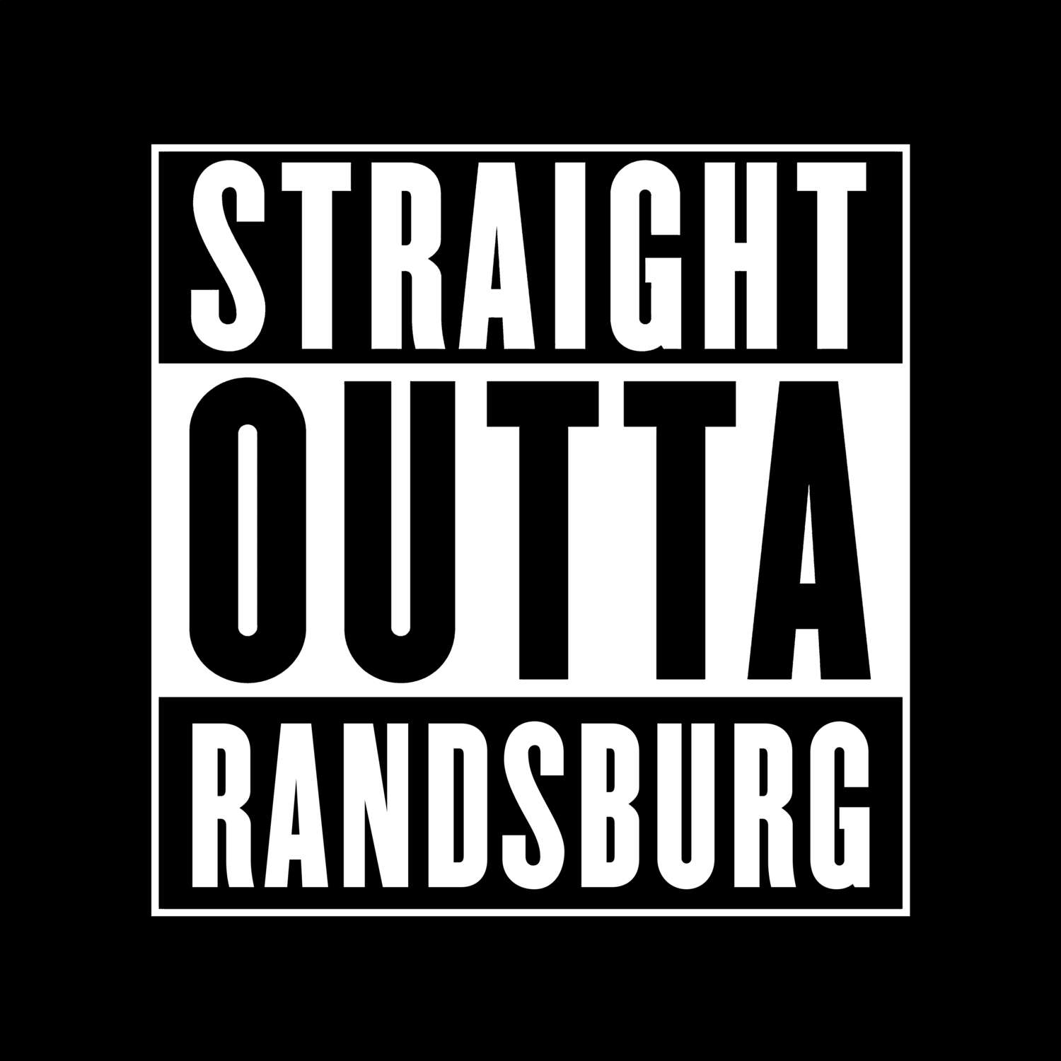 Randsburg T-Shirt »Straight Outta«
