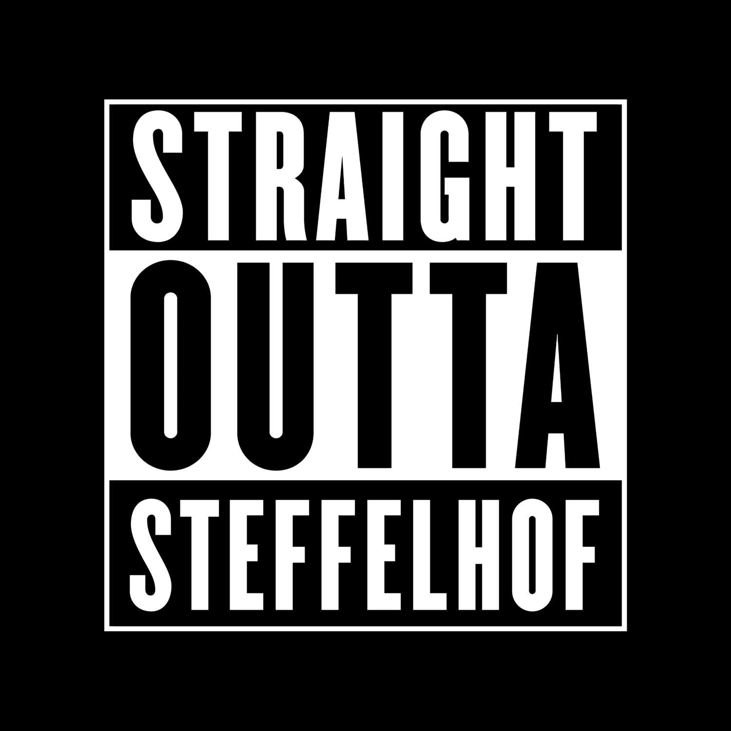 Steffelhof T-Shirt »Straight Outta«