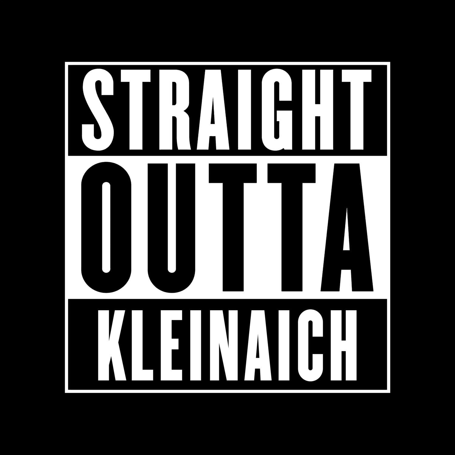 Kleinaich T-Shirt »Straight Outta«