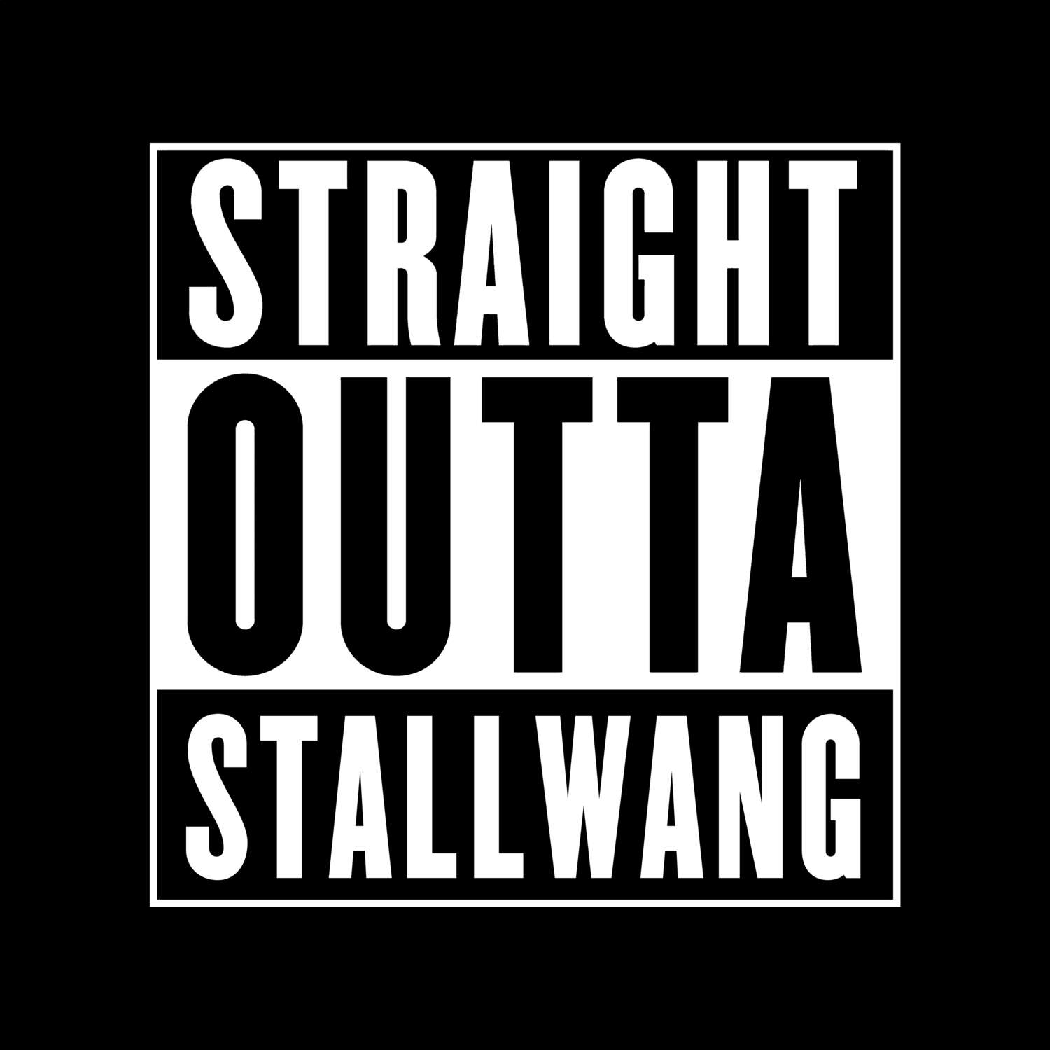 Stallwang T-Shirt »Straight Outta«