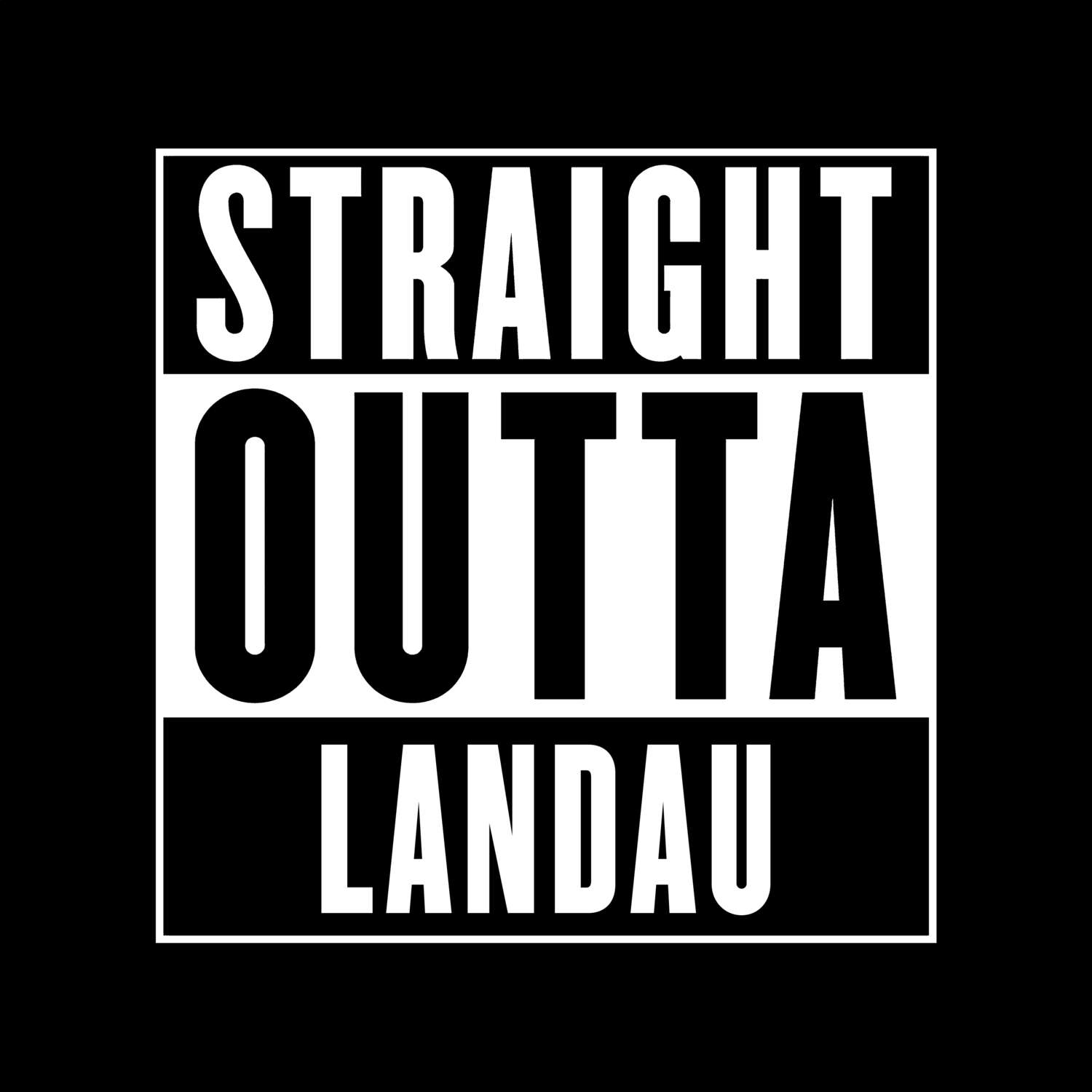 Landau T-Shirt »Straight Outta«