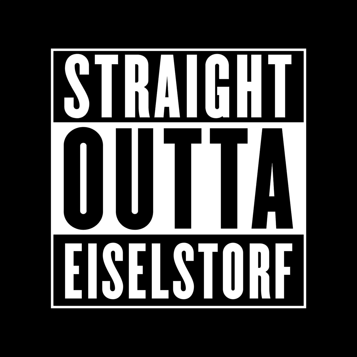 Eiselstorf T-Shirt »Straight Outta«