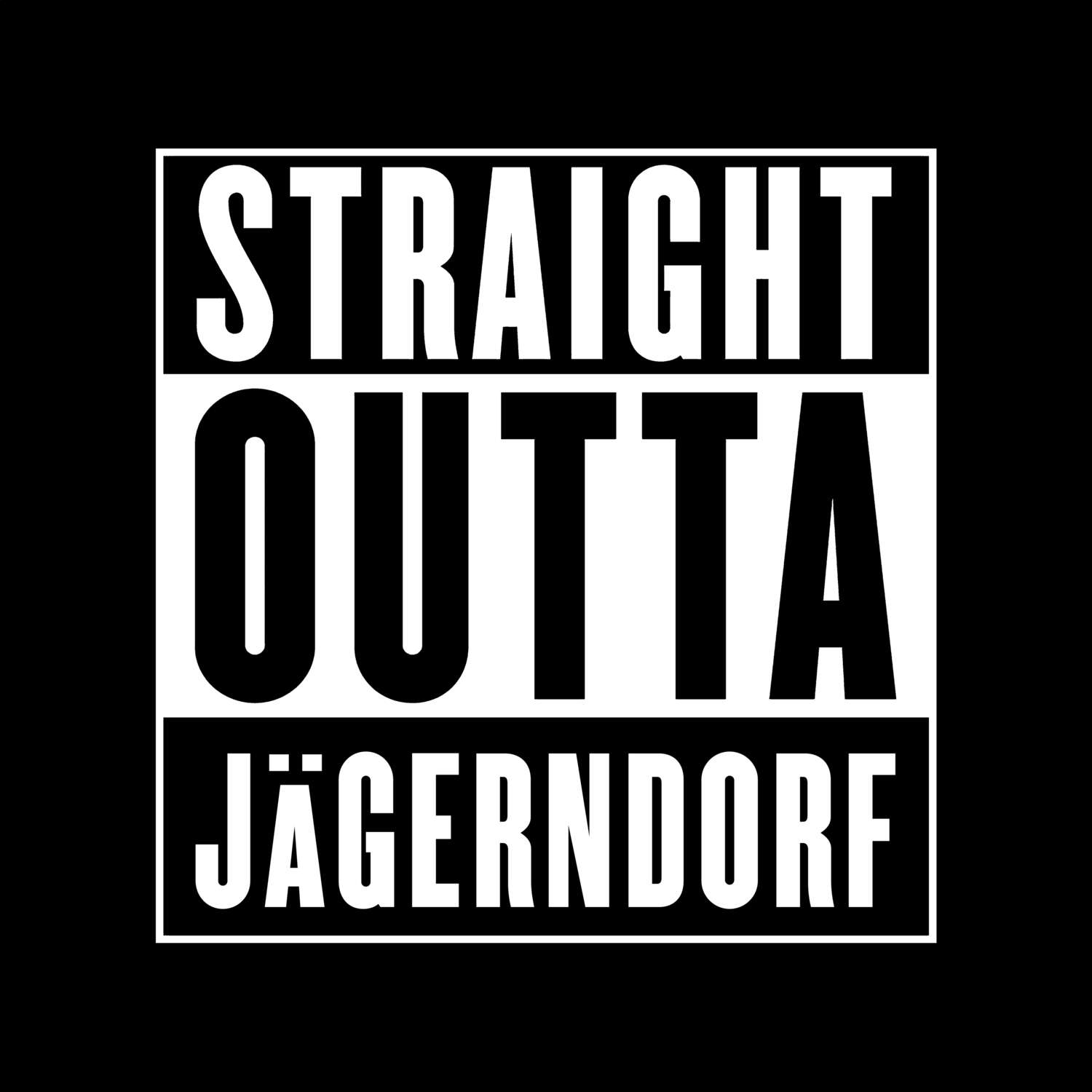 Jägerndorf T-Shirt »Straight Outta«