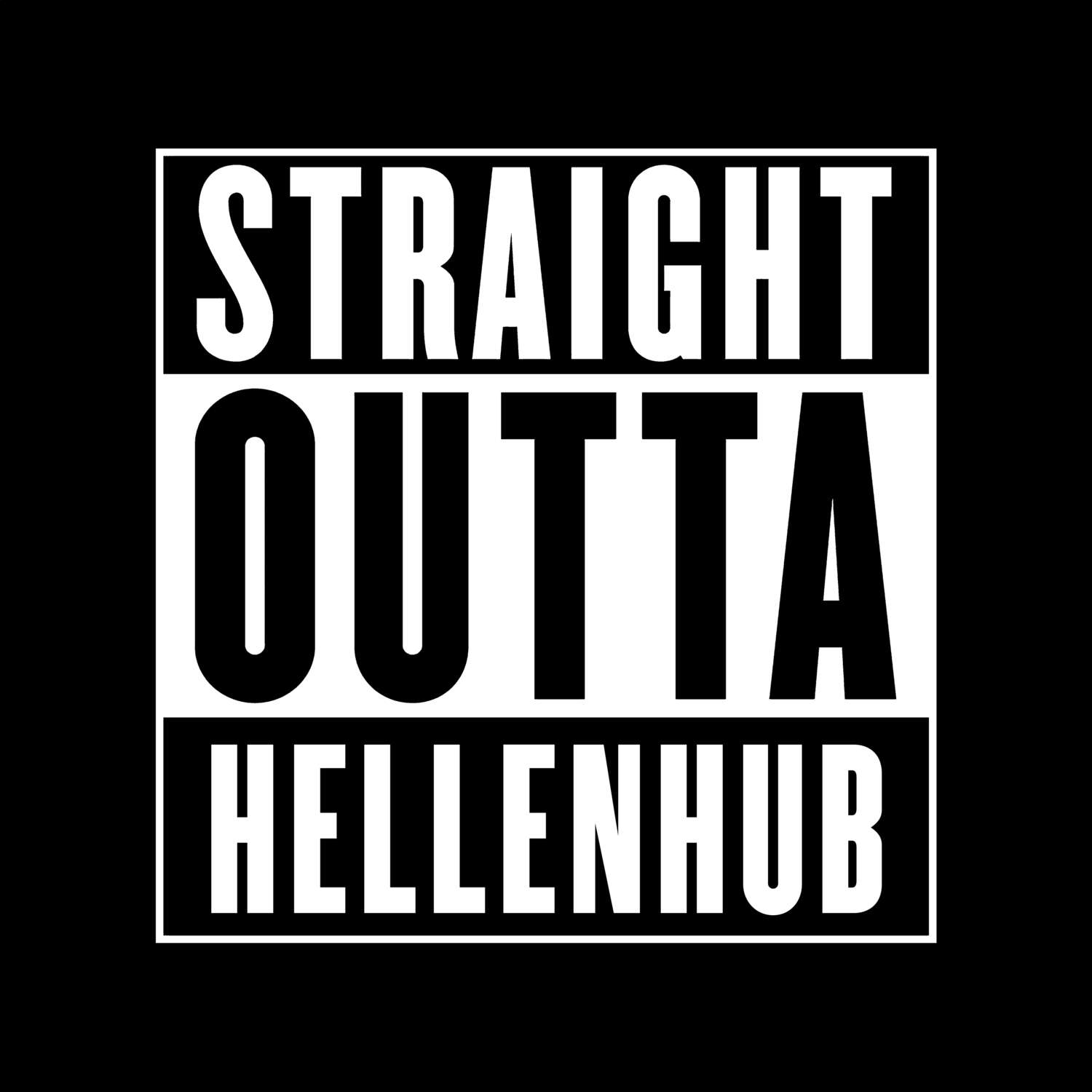 Hellenhub T-Shirt »Straight Outta«