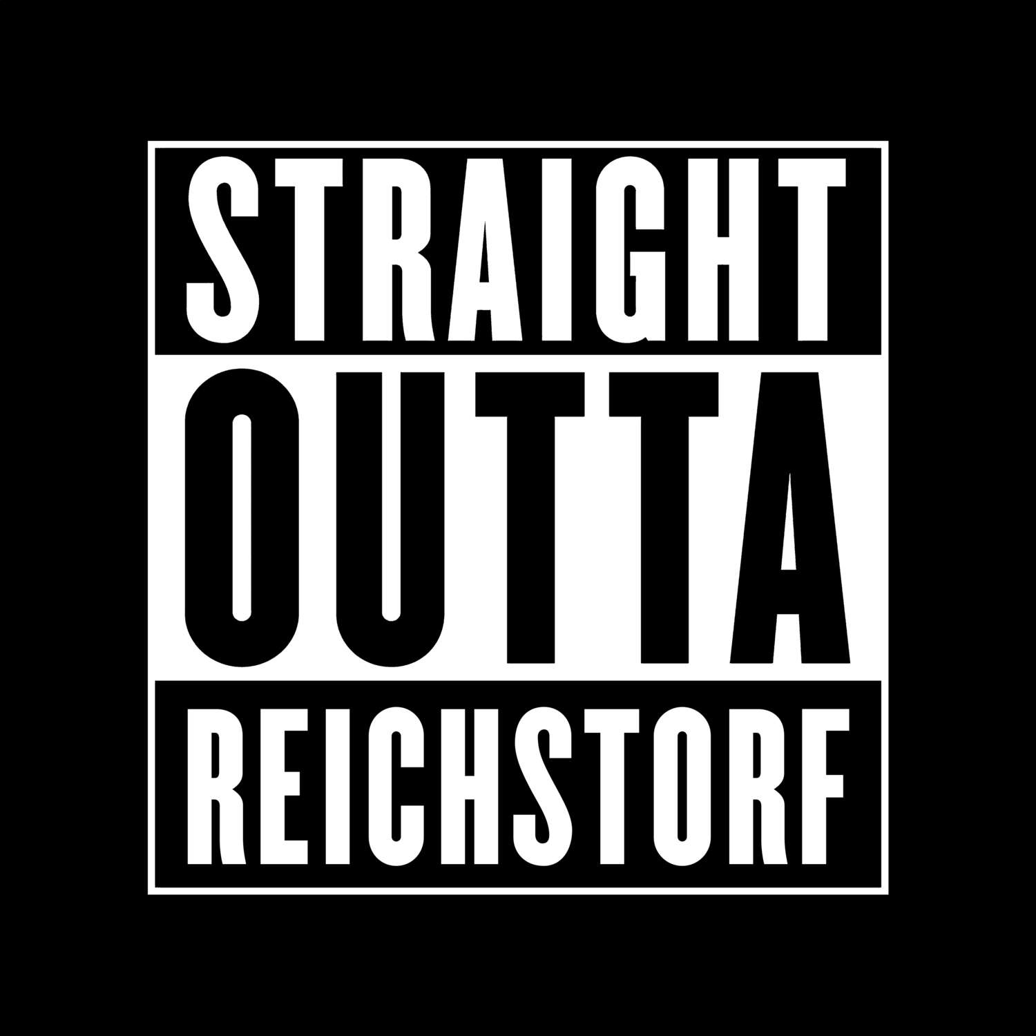 Reichstorf T-Shirt »Straight Outta«