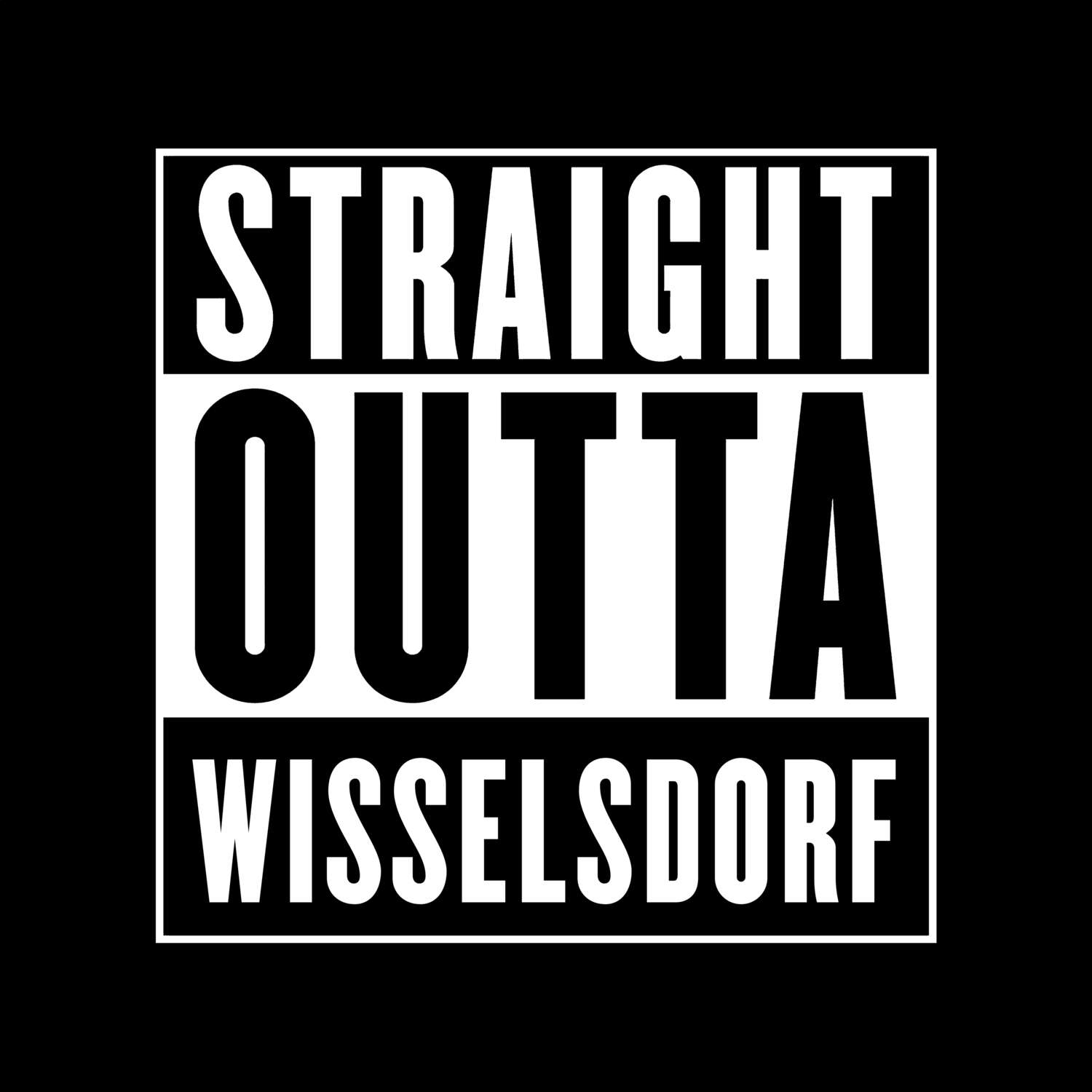 Wisselsdorf T-Shirt »Straight Outta«