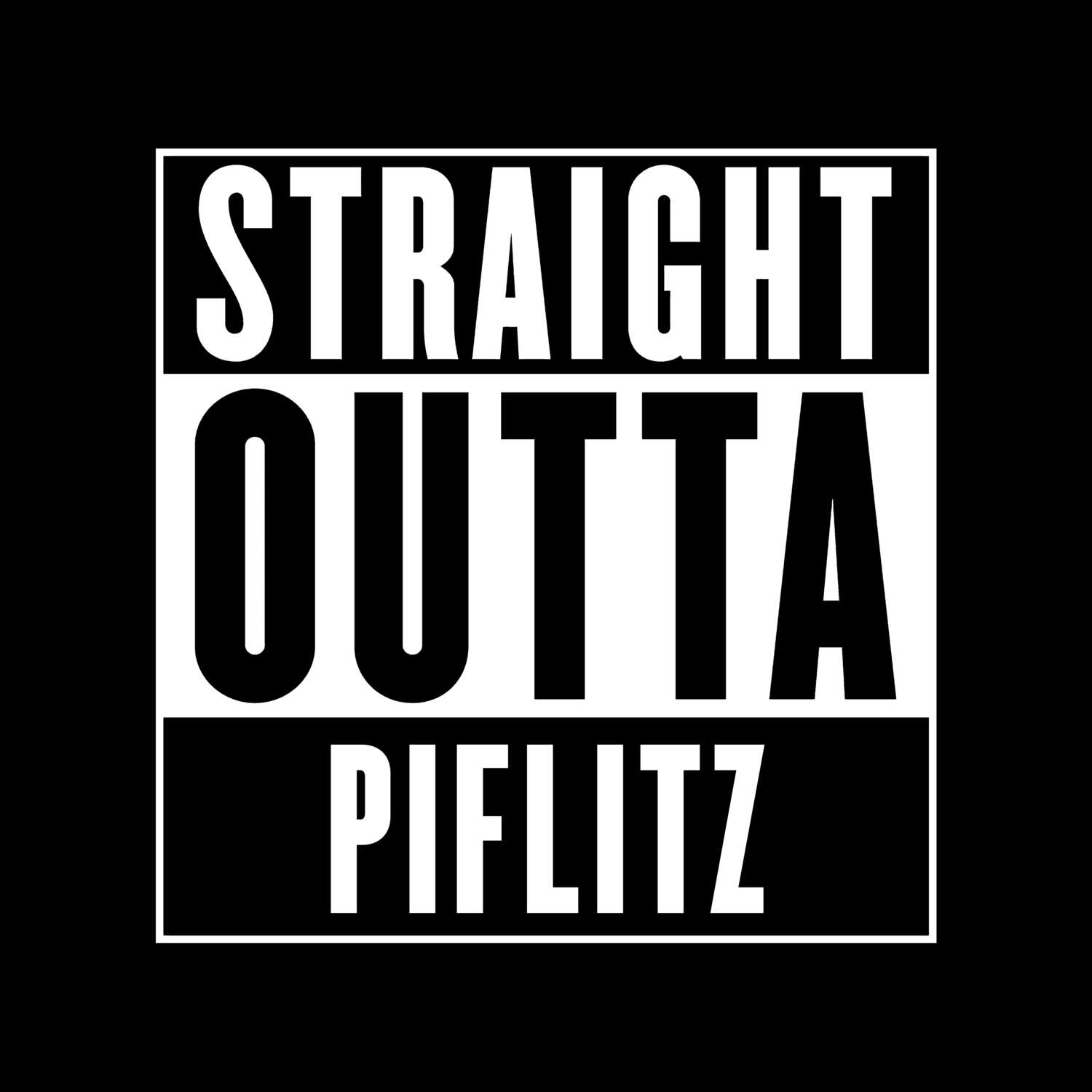 Piflitz T-Shirt »Straight Outta«