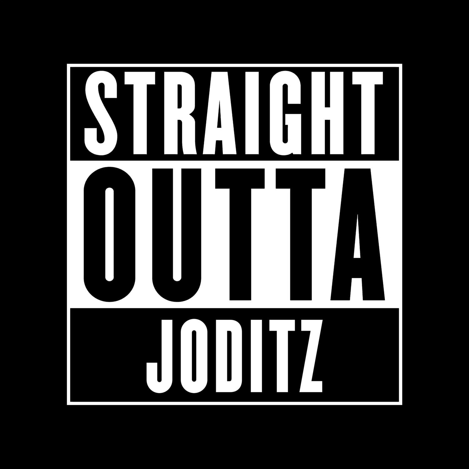 Joditz T-Shirt »Straight Outta«