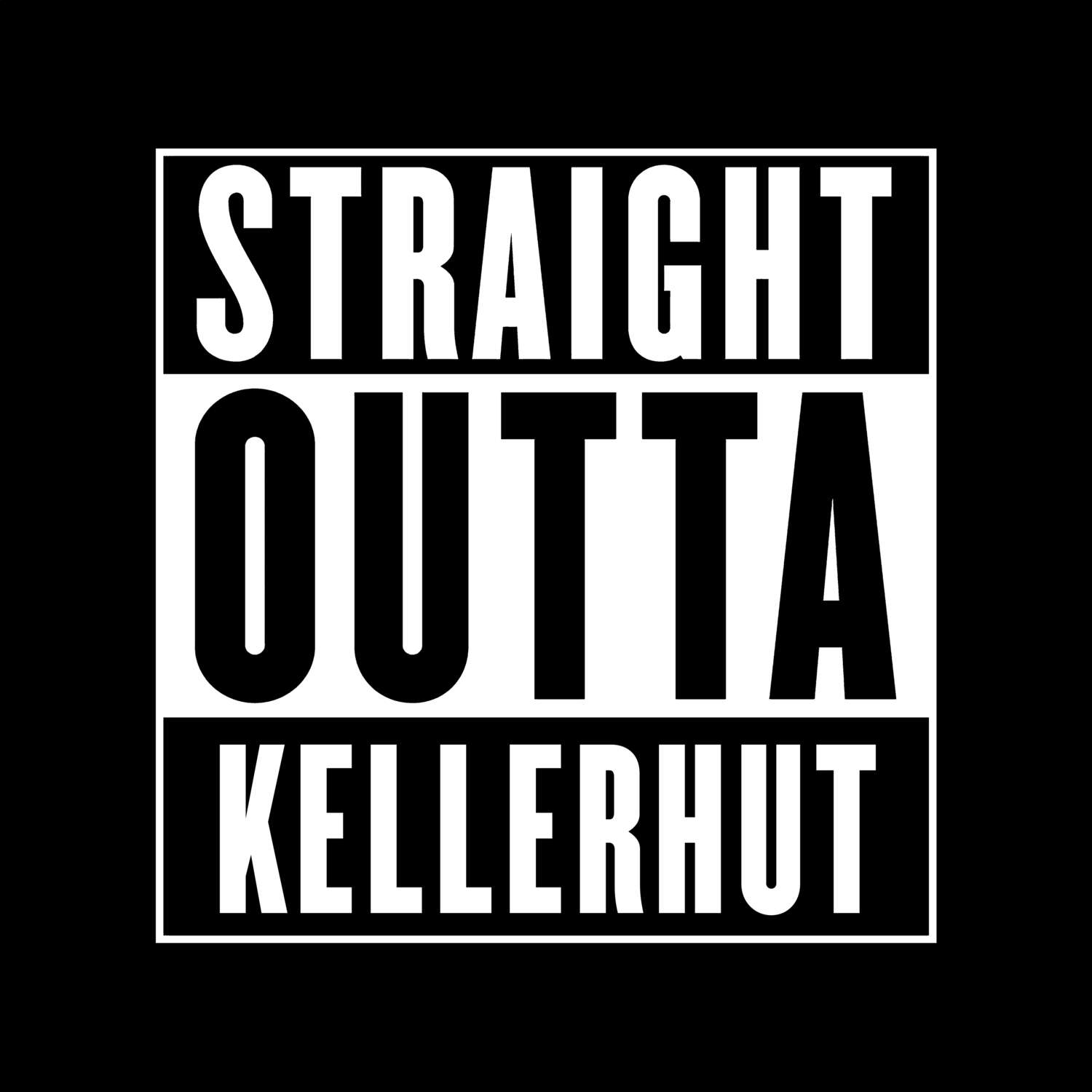 Kellerhut T-Shirt »Straight Outta«