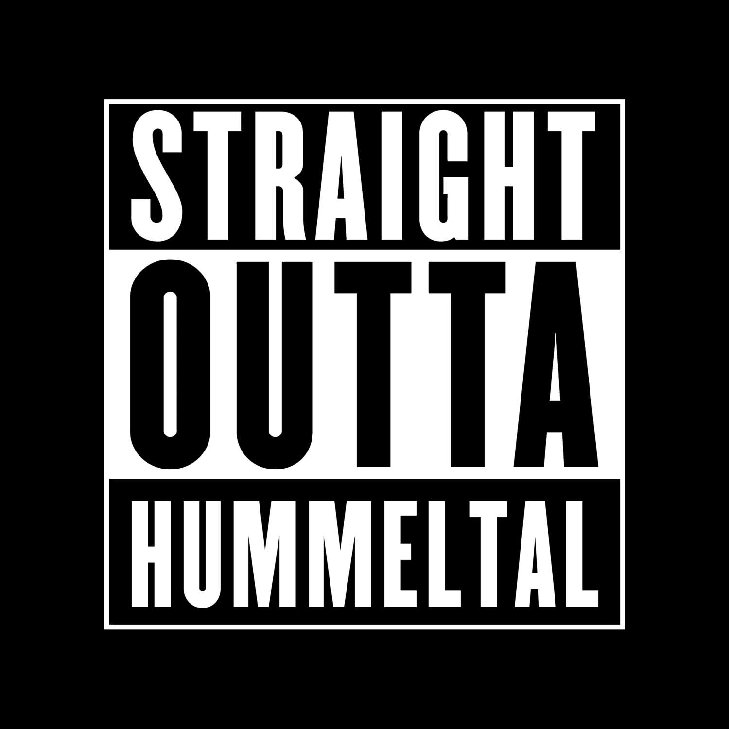 Hummeltal T-Shirt »Straight Outta«