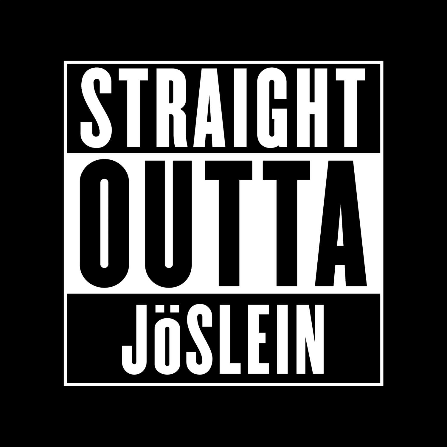 Jöslein T-Shirt »Straight Outta«