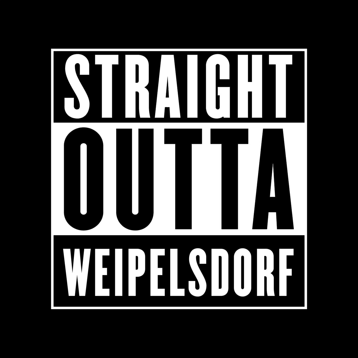 Weipelsdorf T-Shirt »Straight Outta«