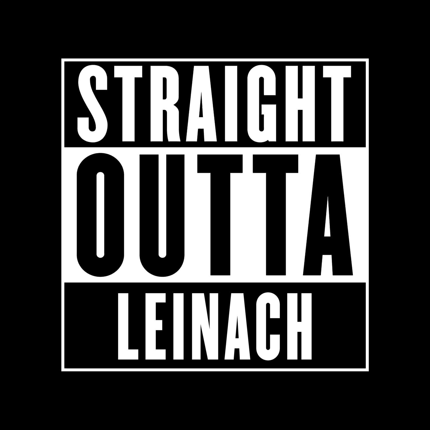 Leinach T-Shirt »Straight Outta«