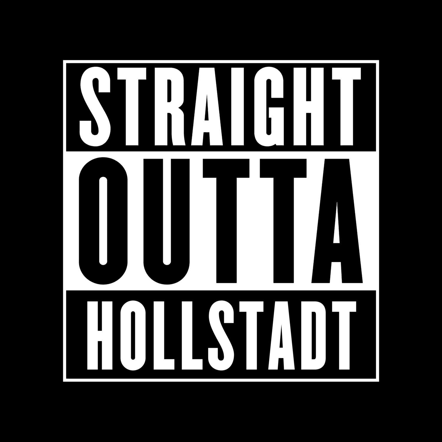 Hollstadt T-Shirt »Straight Outta«