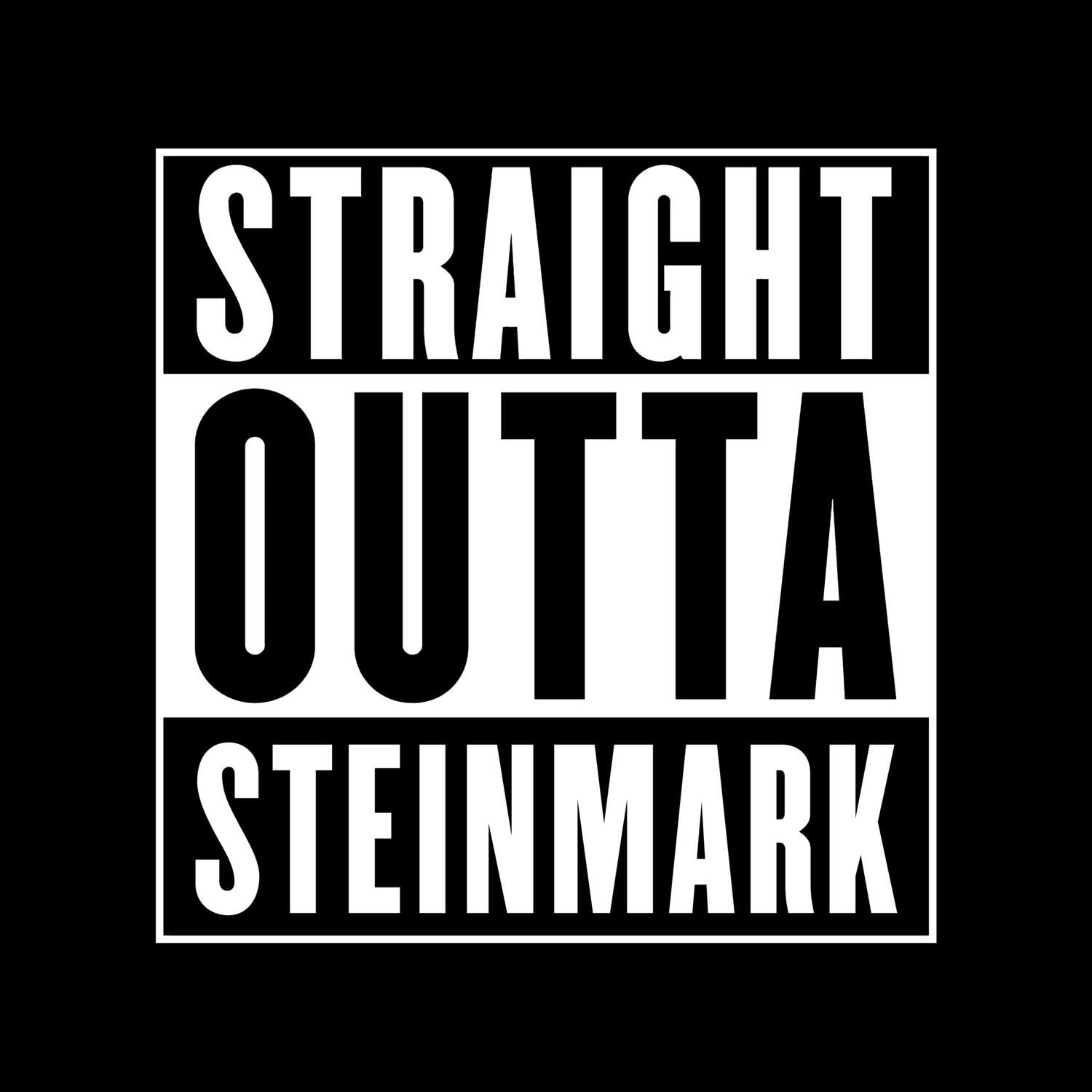 Steinmark T-Shirt »Straight Outta«