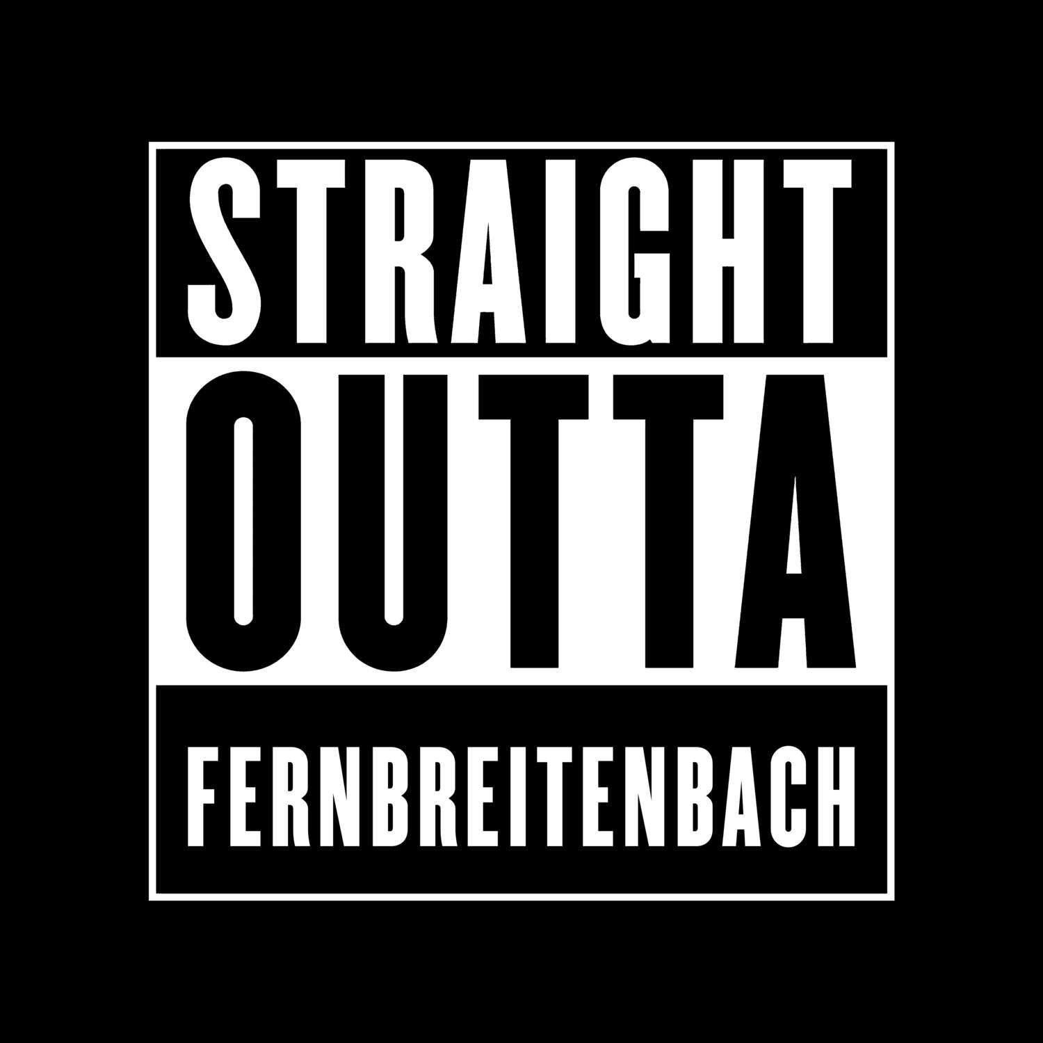 Fernbreitenbach T-Shirt »Straight Outta«