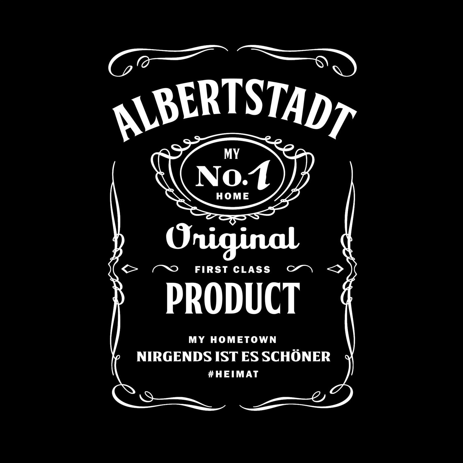 T-Shirt »Jackie« für den Ort »Albertstadt«