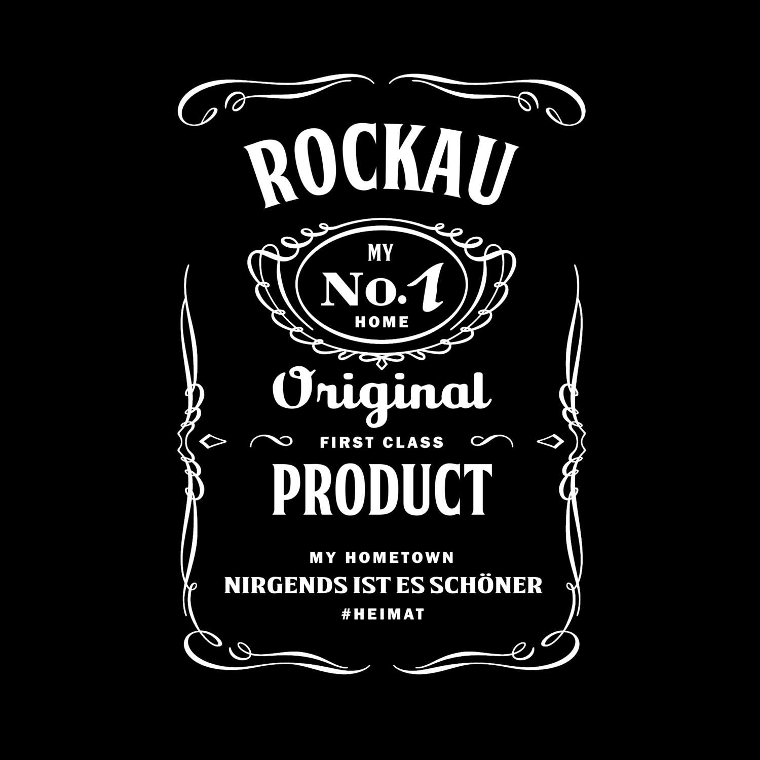 T-Shirt »Jackie« für den Ort »Rockau«