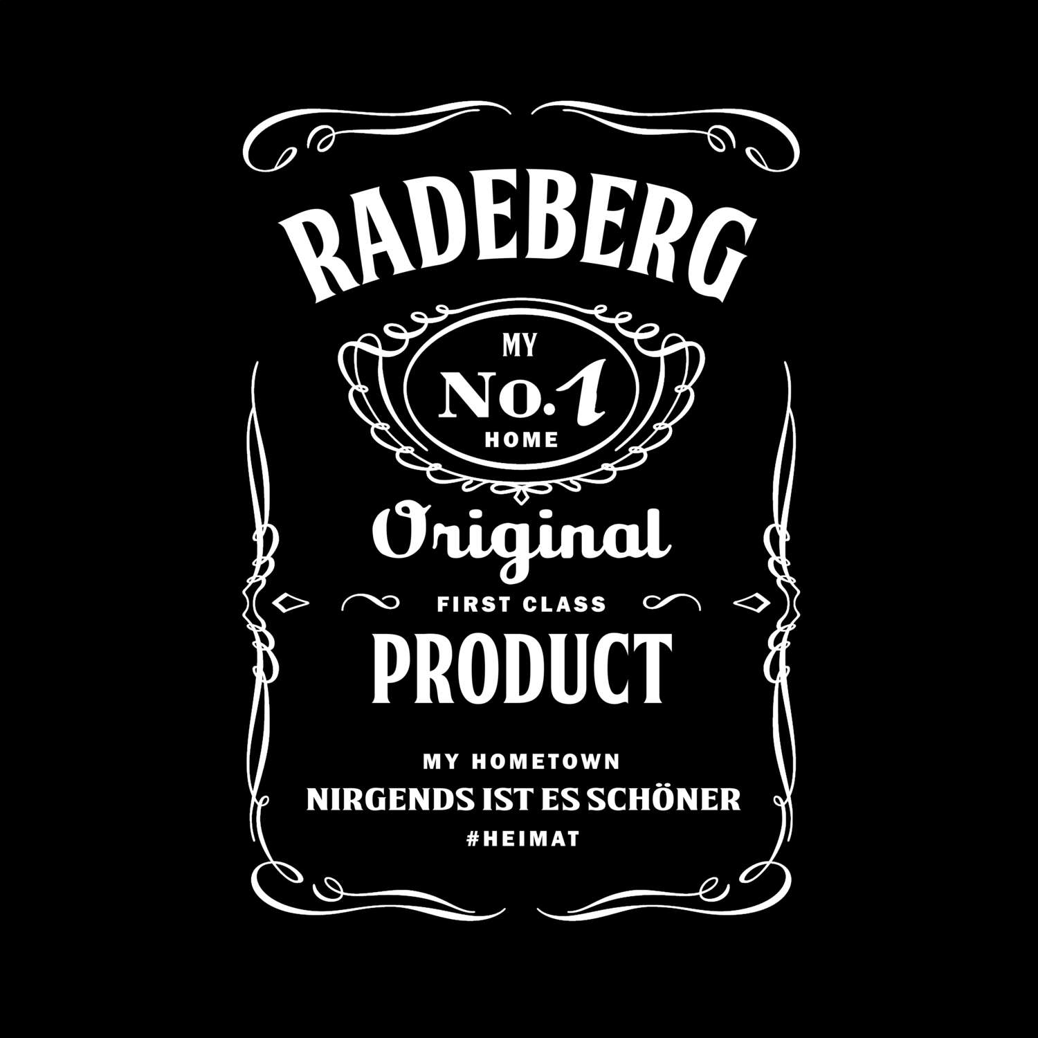 T-Shirt »Jackie« für den Ort »Radeberg«