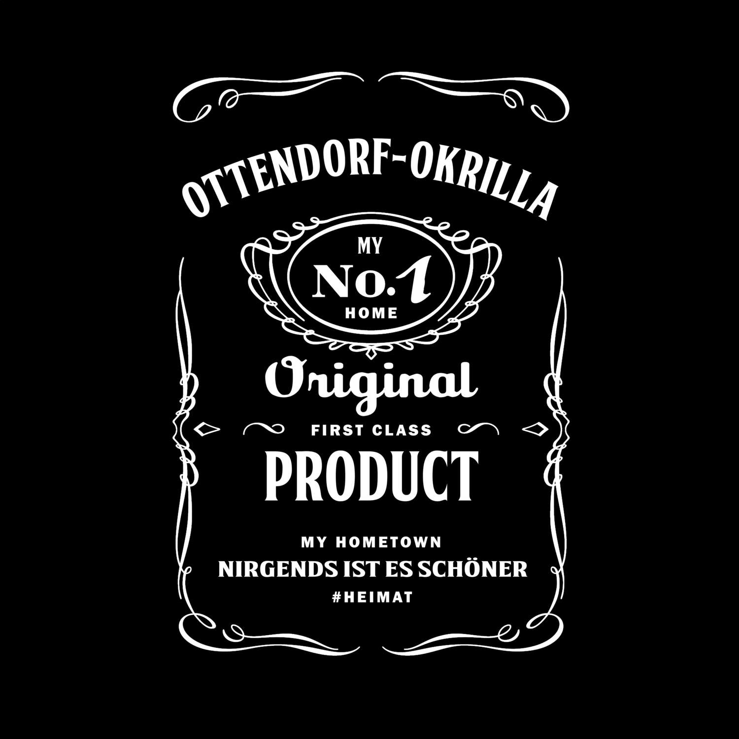 T-Shirt »Jackie« für den Ort »Ottendorf-Okrilla«