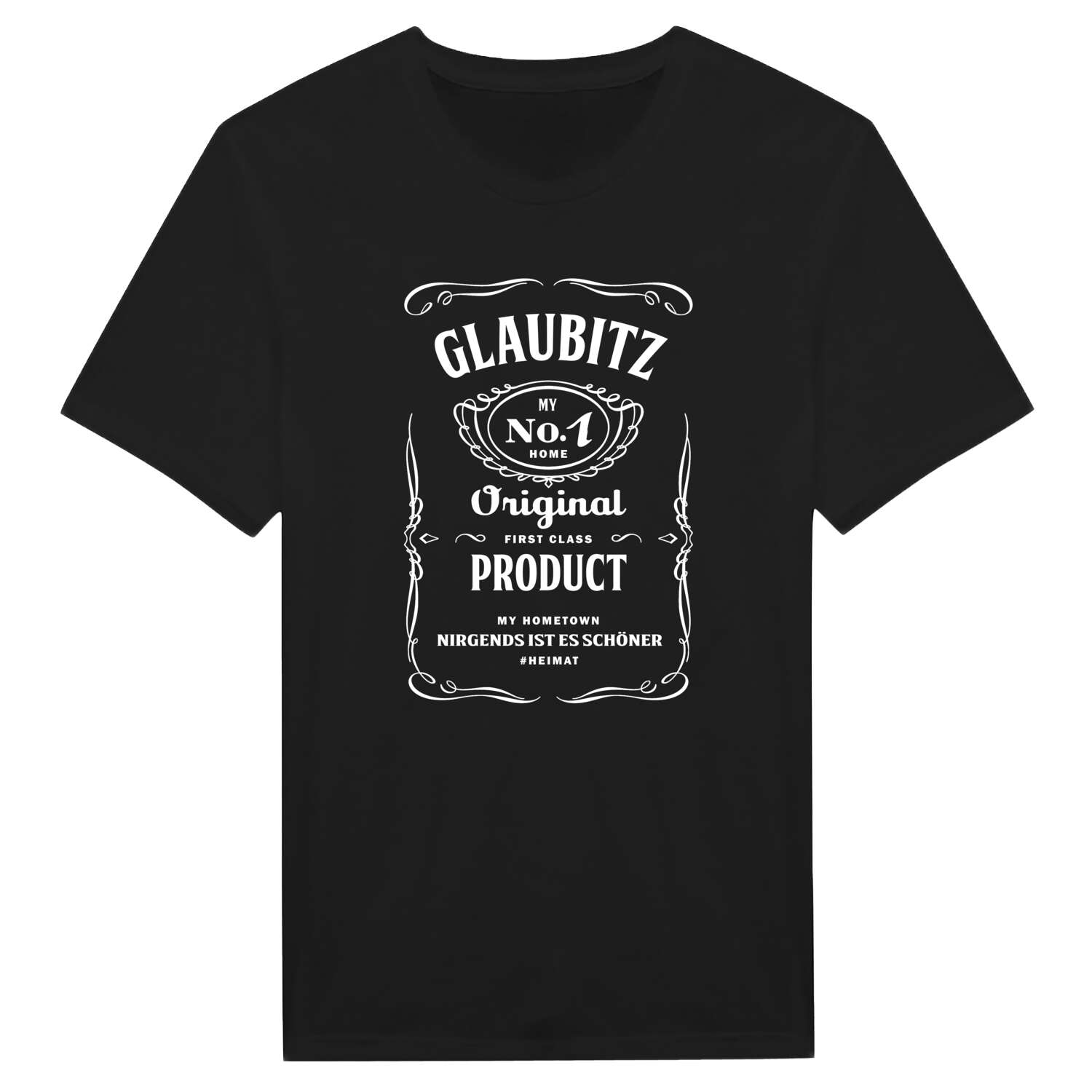 T-Shirt »Jackie« für den Ort »Glaubitz«