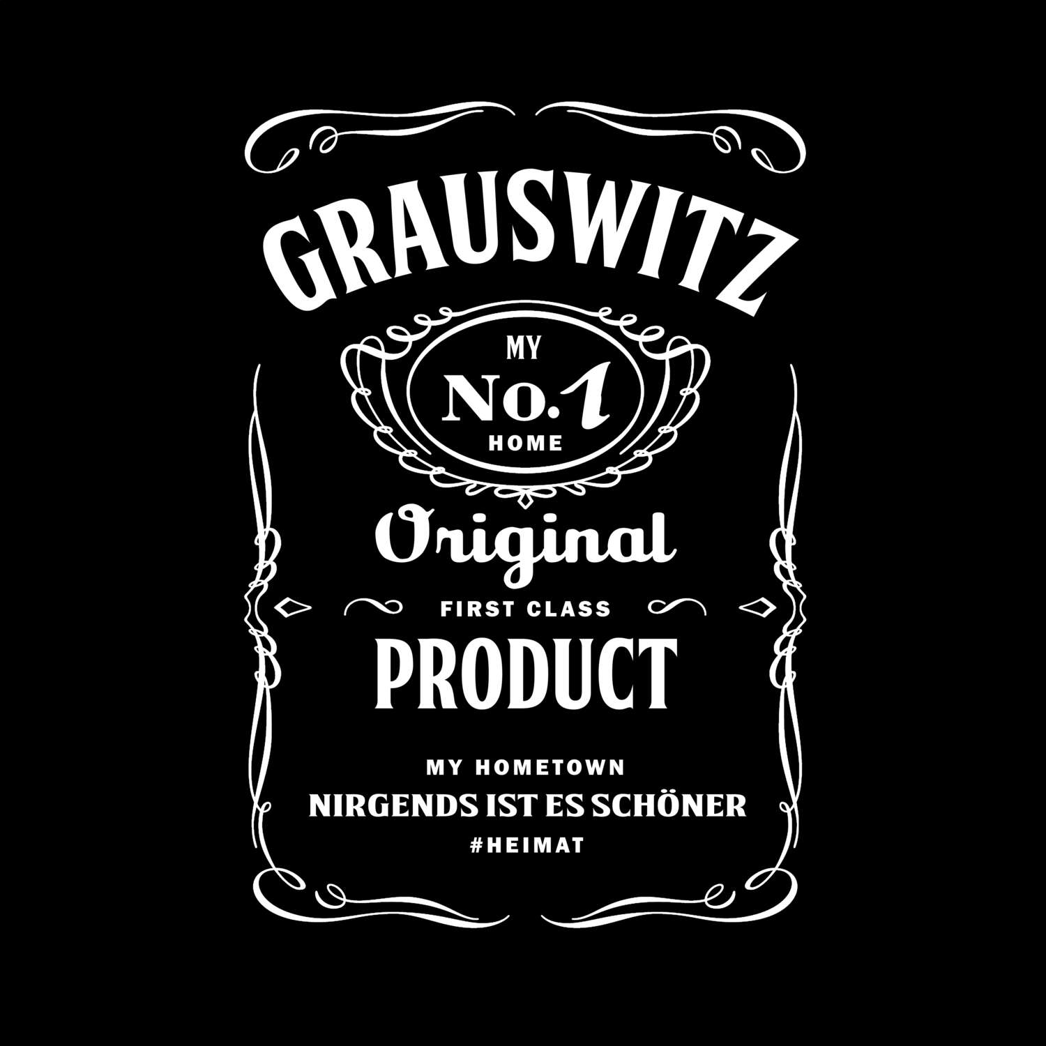 T-Shirt »Jackie« für den Ort »Grauswitz«