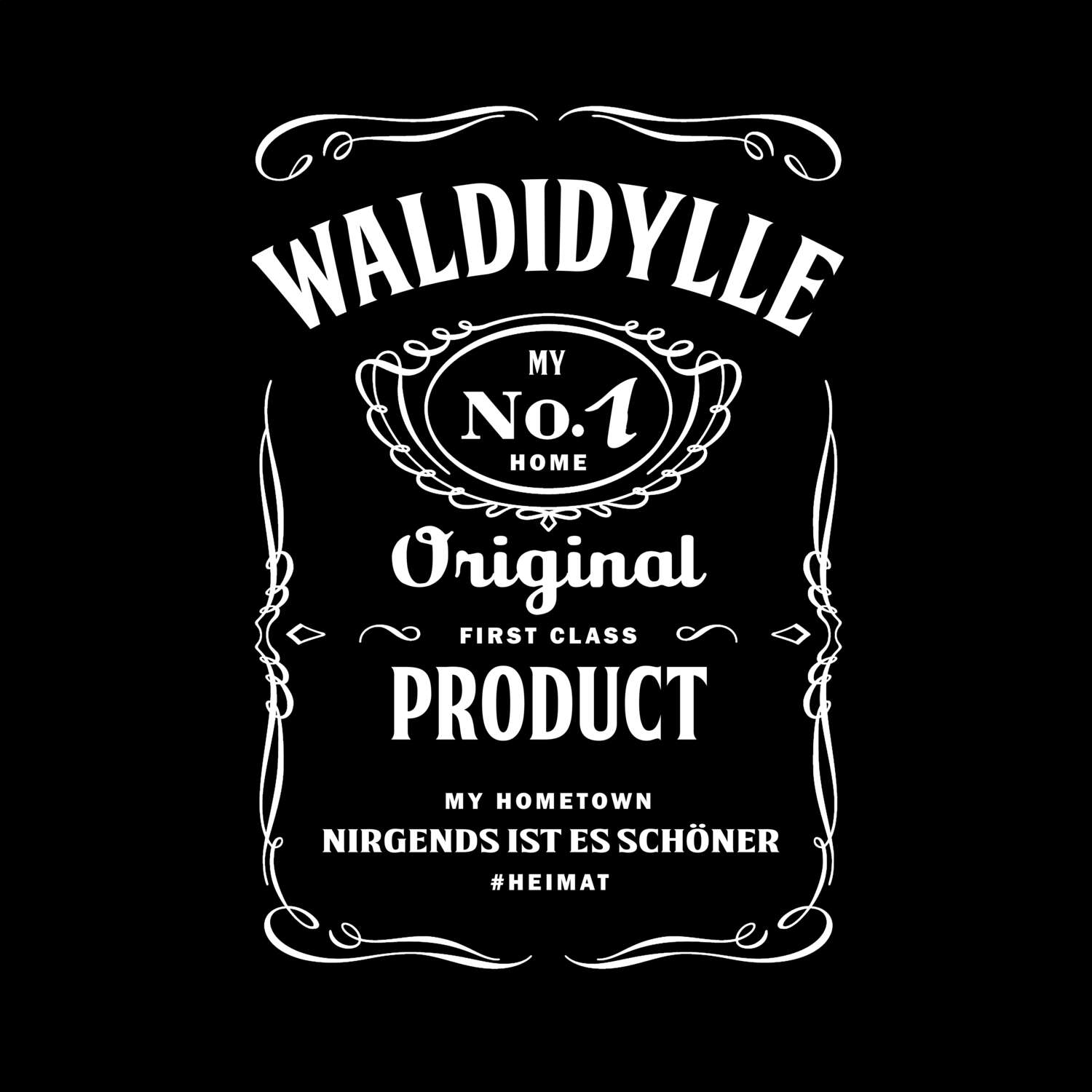 T-Shirt »Jackie« für den Ort »Waldidylle«