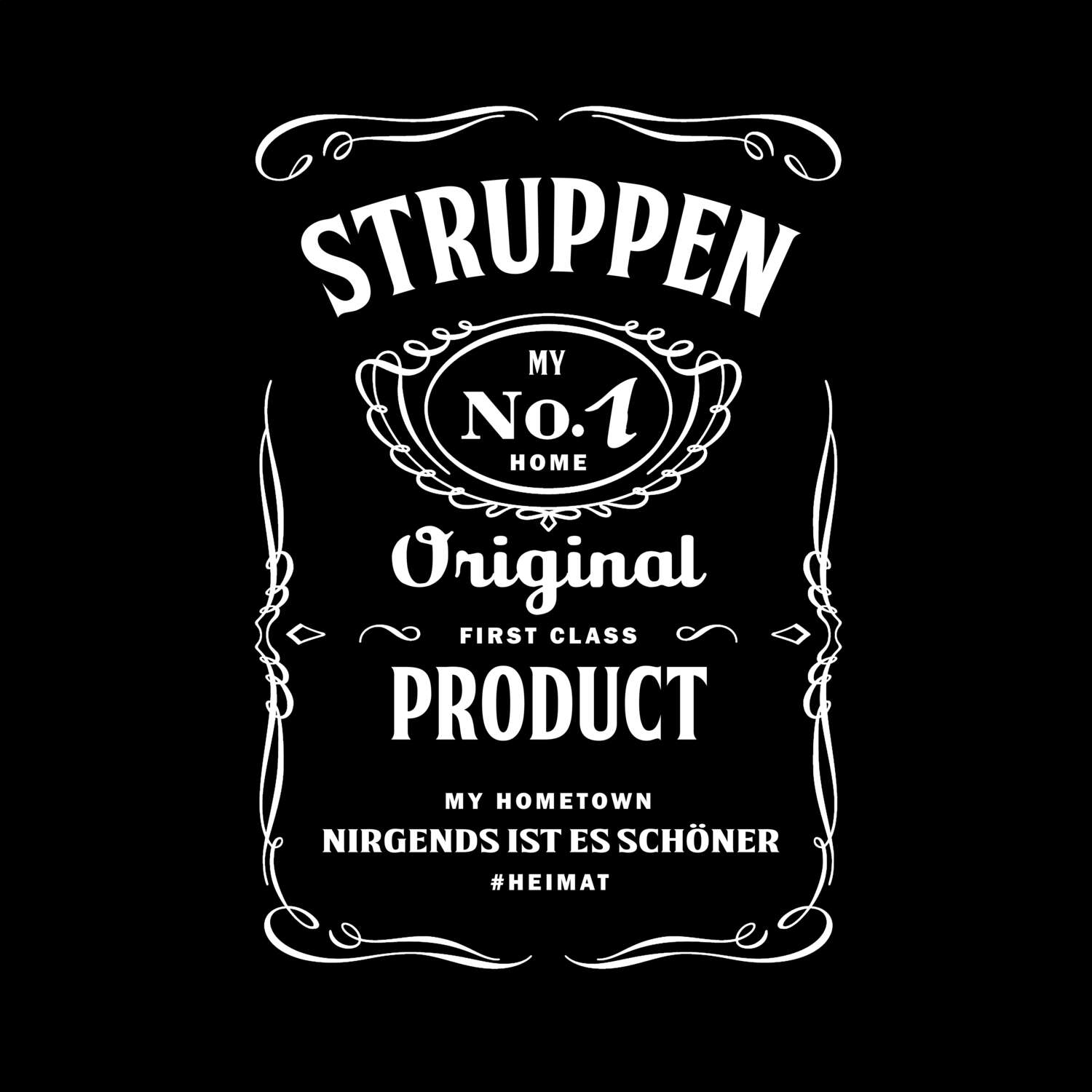 T-Shirt »Jackie« für den Ort »Struppen«