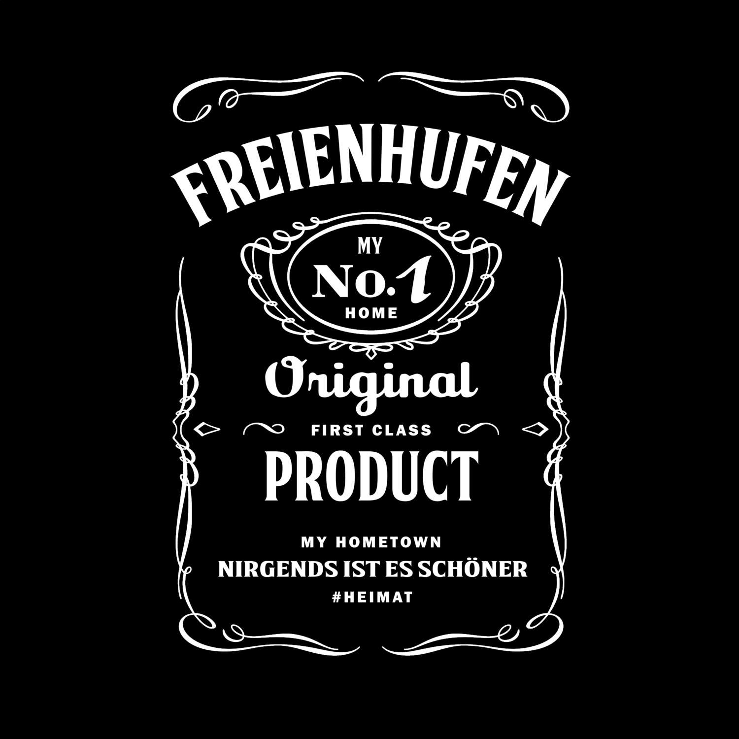 T-Shirt »Jackie« für den Ort »Freienhufen«